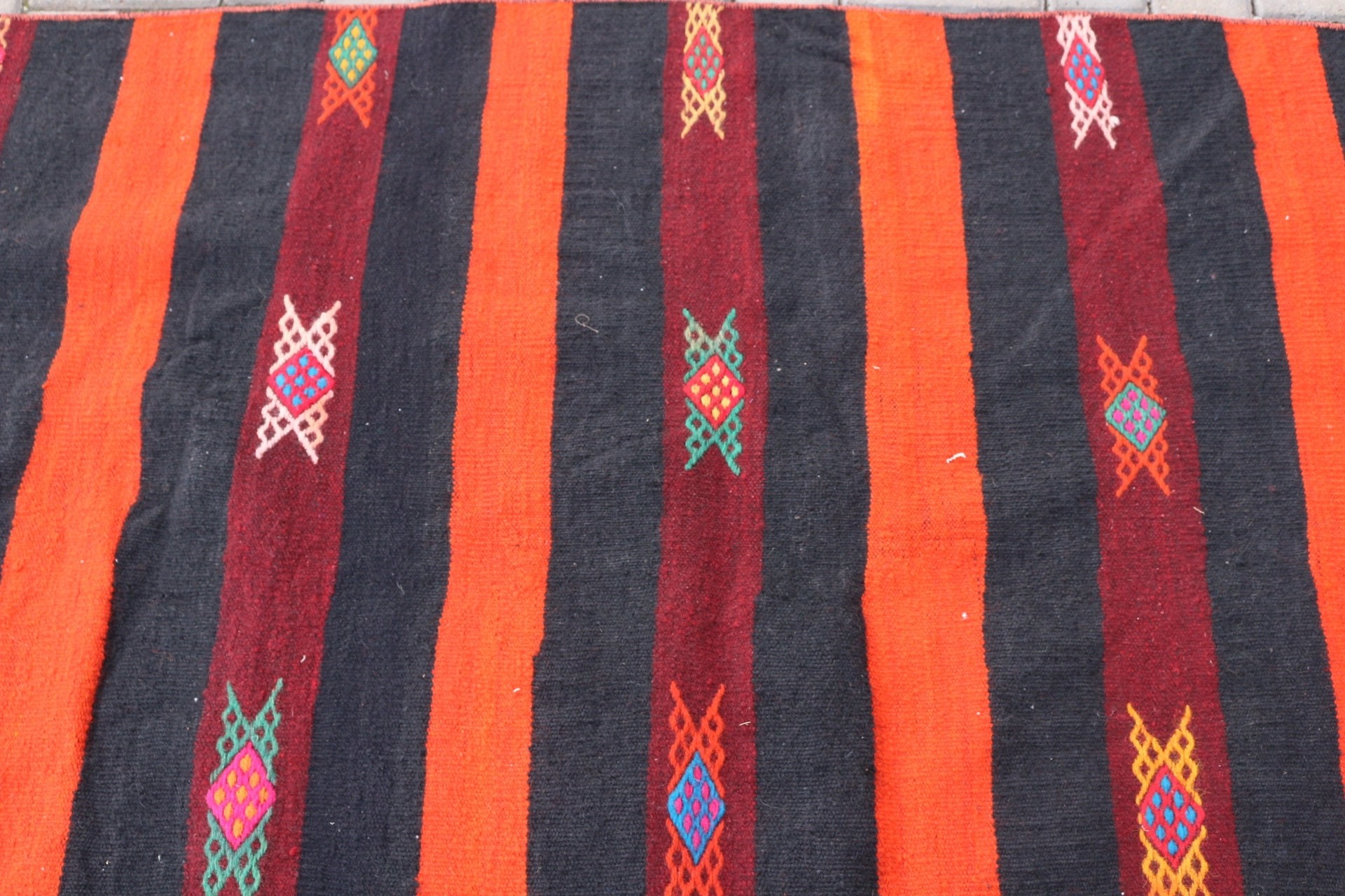 Soluk Halılar, Vintage Halı, Giriş Halısı, 3,1x6,8 ft Aksan Halısı, Siyah Fas Halısı, Mutfak Halıları, Türk Halısı, Yatak Odası Halısı, Kilim, Yer Halısı