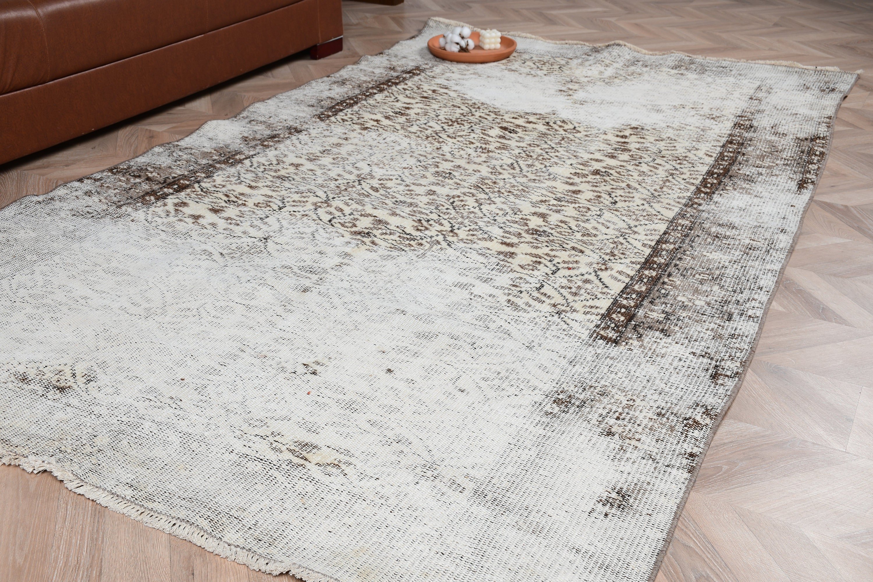 Turkish Rug, Rugs for Bedroom, Antique Rug, Moroccan Rug, 4.9x8.5 ft Large Rug, Salon Rug, Vintage Rug, Beige Oriental Rug, Bedroom Rug