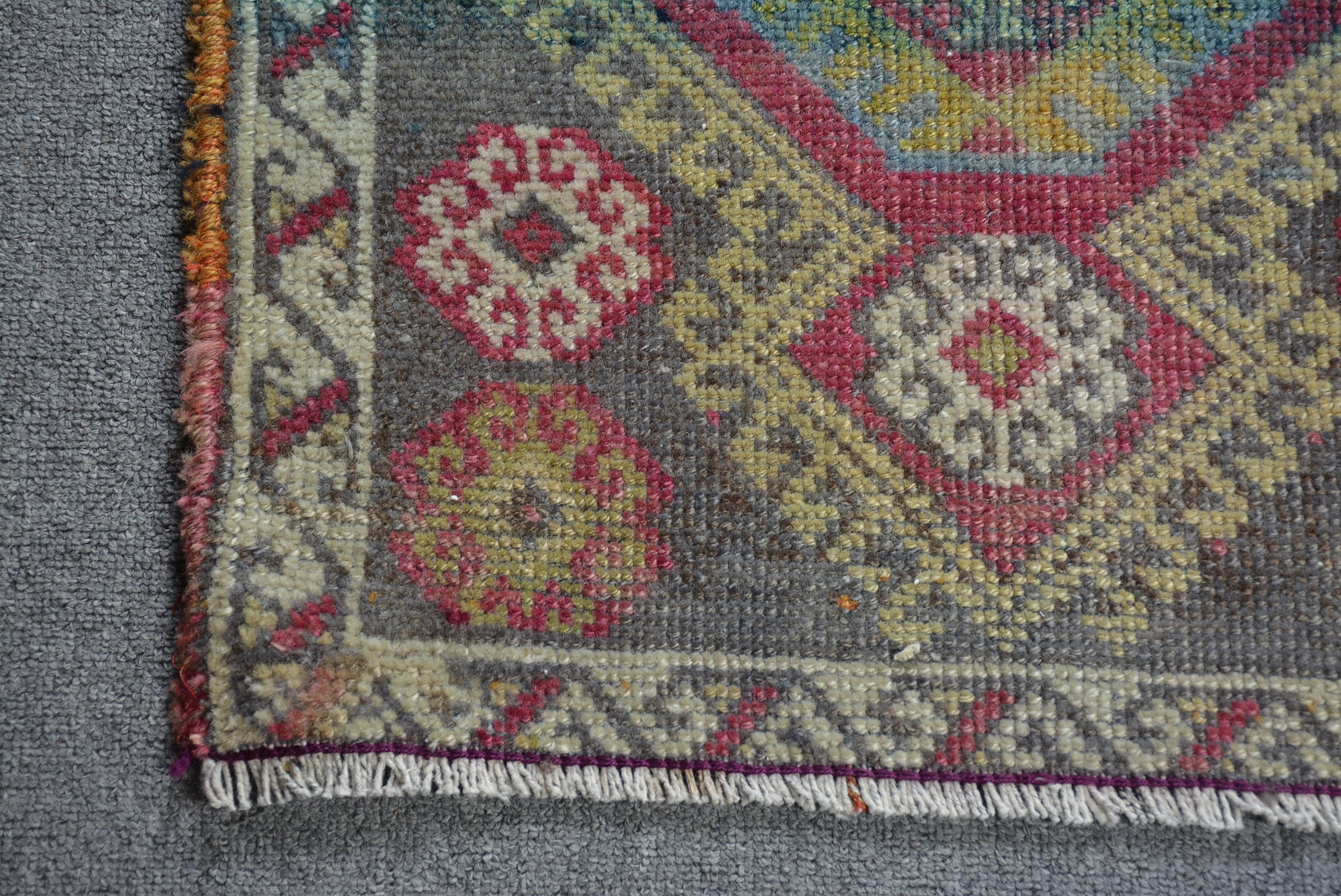 Kitchen Rugs, Rugs for Door Mat, Turkish Rug, 1.6x3.1 ft Small Rug, Wall Hanging Rug, Office Rug, Bedroom Rugs, Vintage Rug, Moroccan Rug