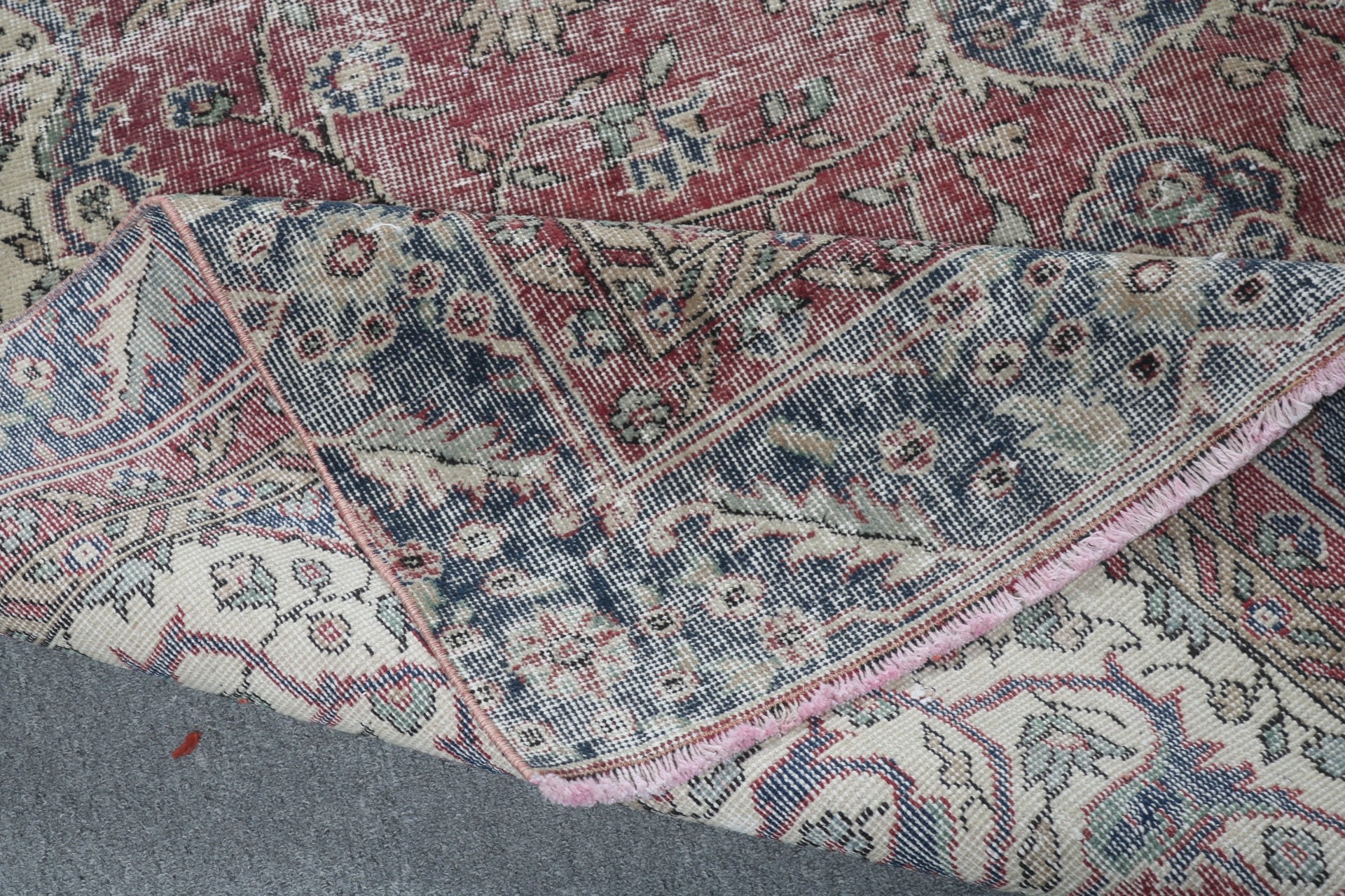 Mor Soğuk Halı, Türk Halıları, 5.9x9.5 ft Büyük Halılar, Fas Halısı, Yatak Odası Halısı, Oturma Odası Halısı, Büyük Oushak Halıları, Vintage Halılar