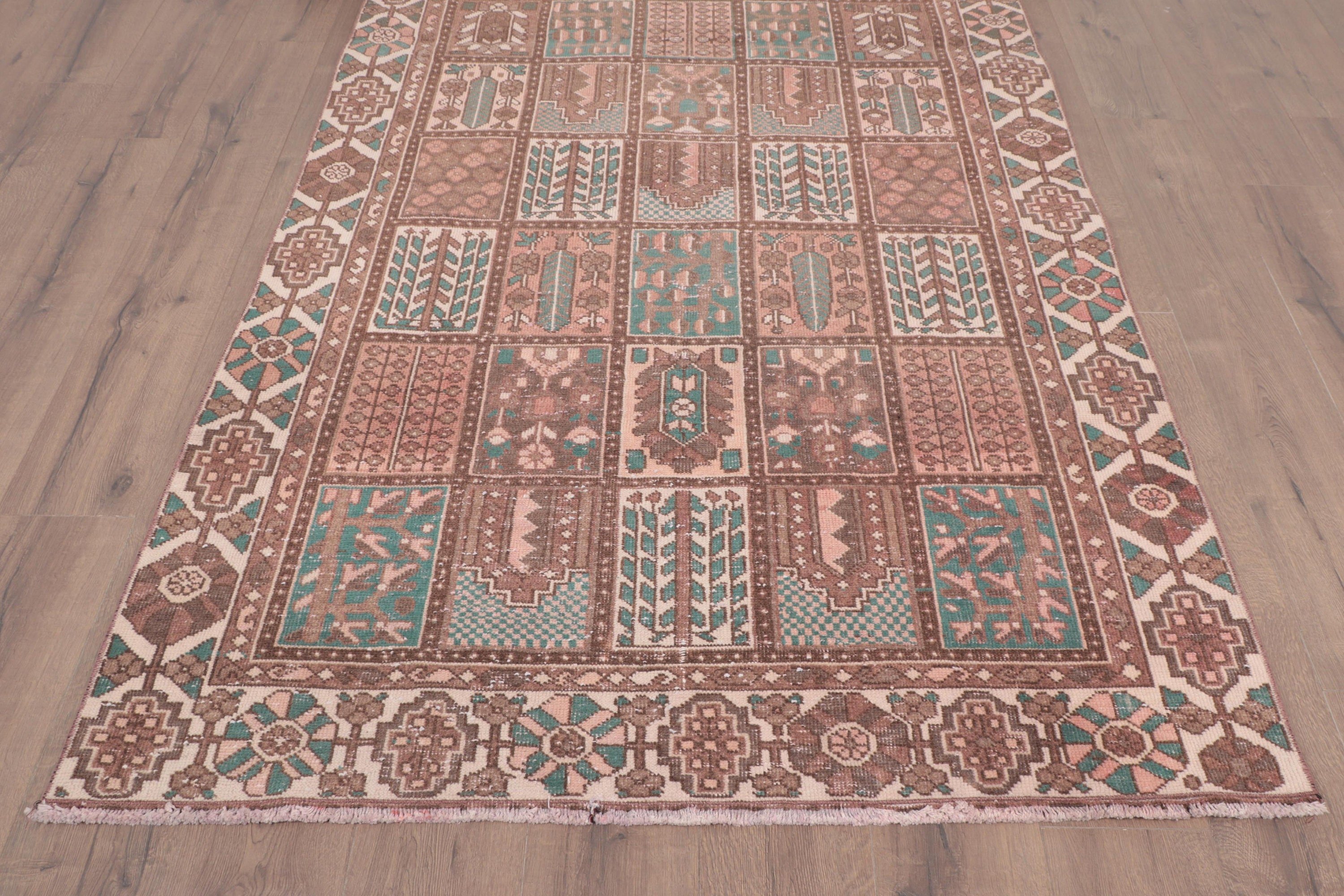 Bronze Luxury Rugs, Vintage Rugs, 4.7x9.8 ft Large Rugs, Turkish Rug, Salon Rugs, Moroccan Rugs, Bedroom Rug, Modern Rug, Large Oushak Rugs