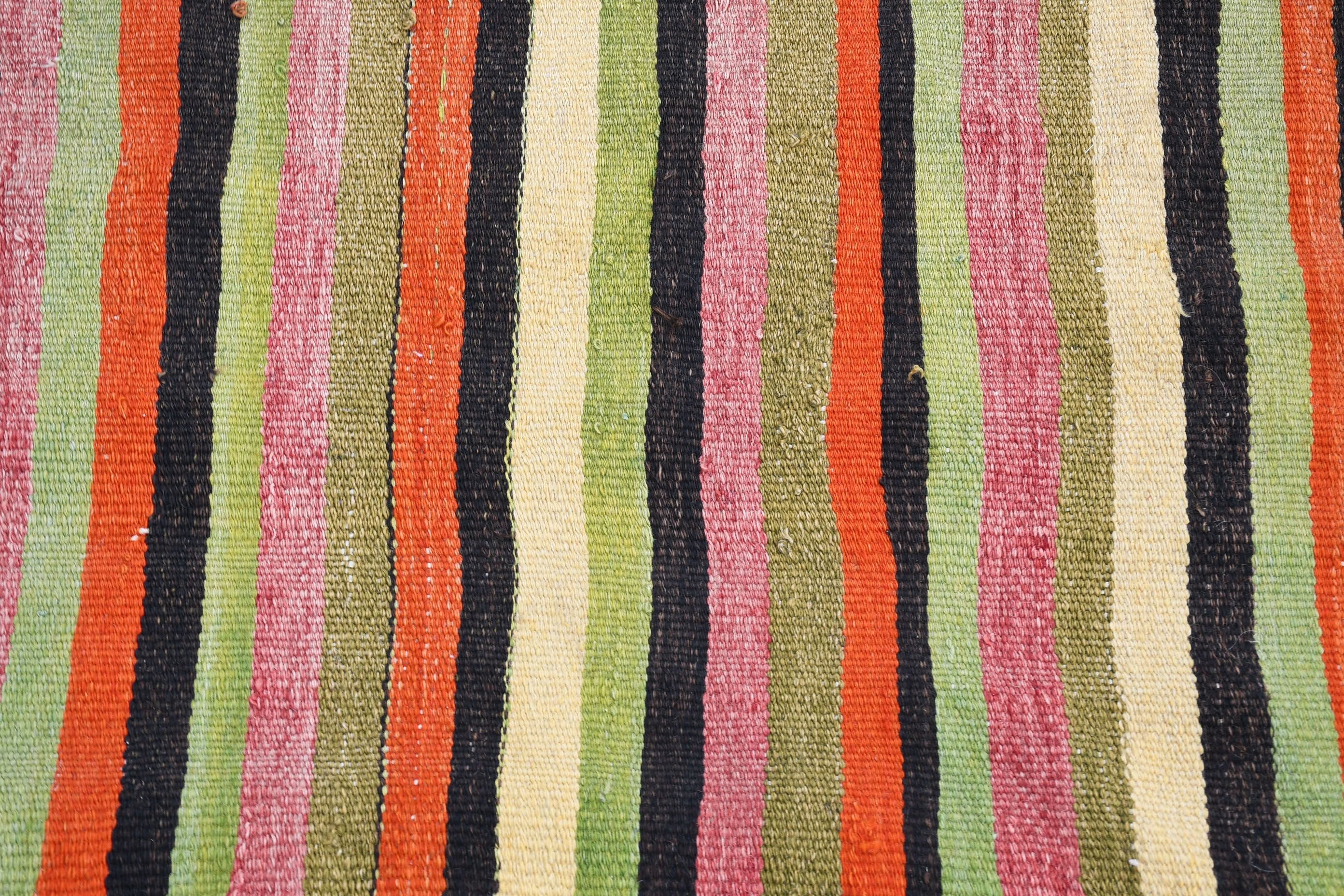 Vintage Halı, 2.6x9.3 ft Yolluk Halı, Koridor Halısı, Yün Halılar, Anadolu Halısı, Yeşil Oryantal Halı, Boho Halısı, Kilim, Mutfak Halısı, Türk Halısı