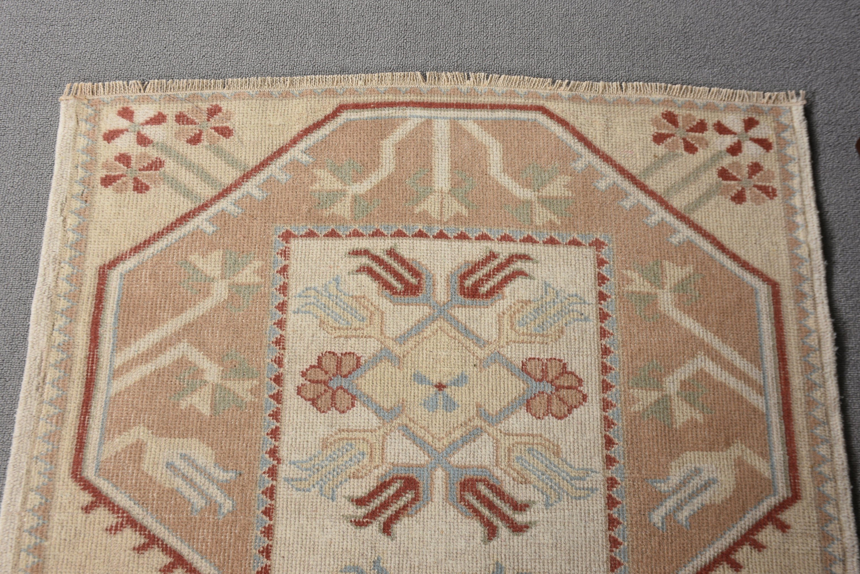 2.6x4.2 ft Small Rugs, Beige Kitchen Rug, Turkish Rug, Home Decor Rugs, Vintage Rug, Small Vintage Rug, Luxury Rug, Small Area Rugs