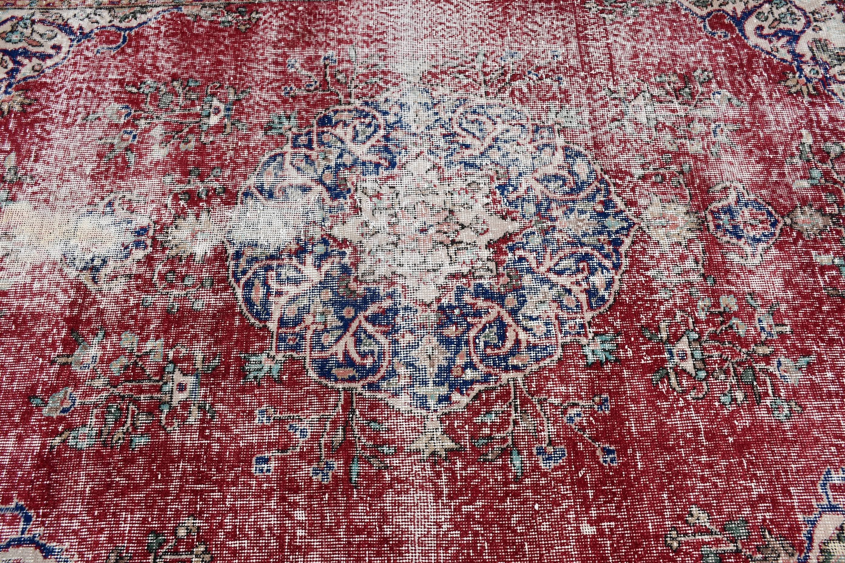 Vintage Halı, Mor Yün Halı, Yer Halıları, Yatak Odası Halısı, Mutfak Halısı, 4.8x8 ft Alan Halıları, Anadolu Halıları, Türk Halısı