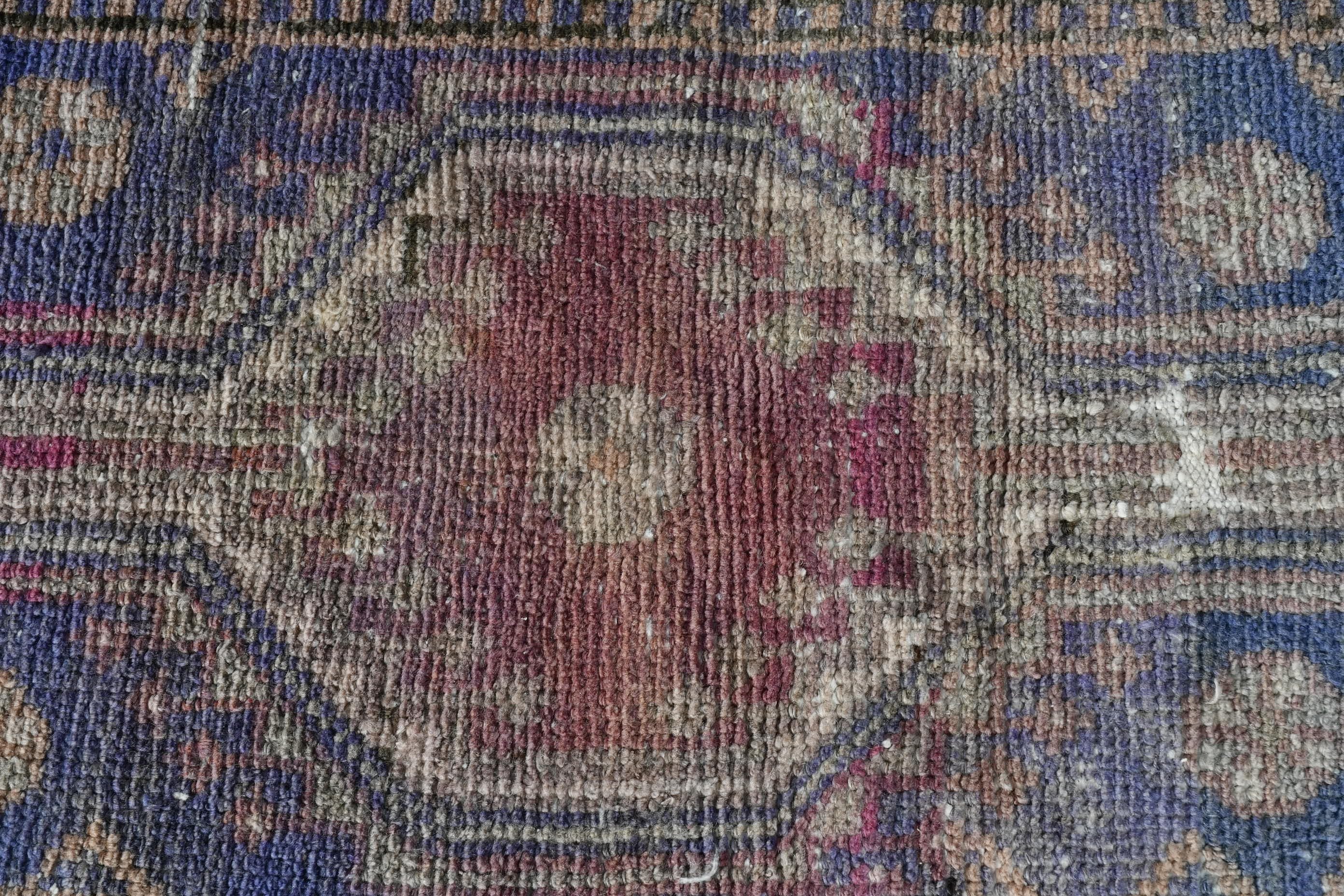 Purple Floor Rug, Cute Rug, Vintage Rug, Bedroom Rug, Nursery Rug, Anatolian Rugs, Rugs for Bath, 1.8x2.7 ft Small Rug, Turkish Rug