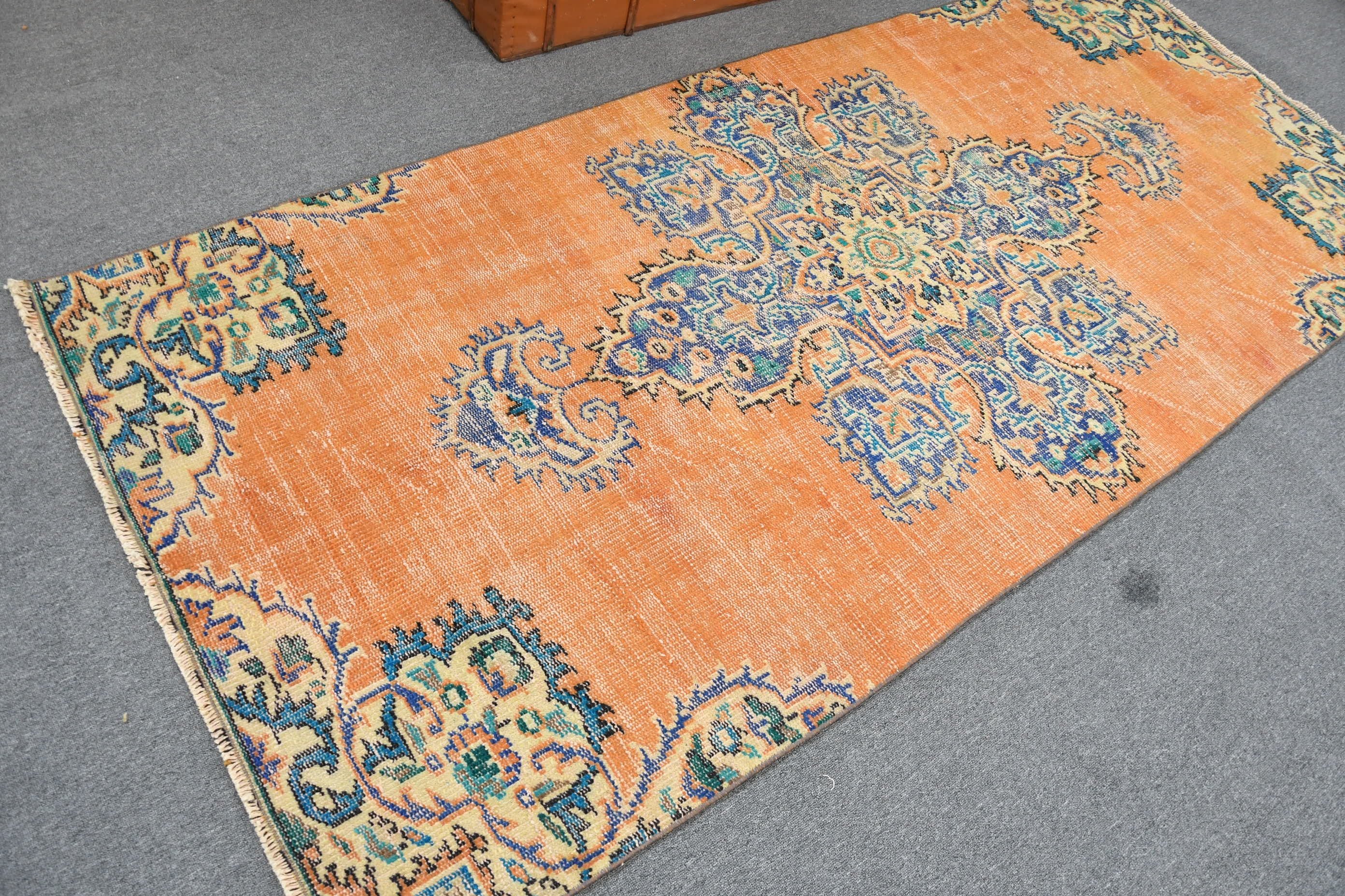 Pastel Rugs, Turkish Rug, Floor Rug, Rugs for Living Room, Kitchen Rugs, Vintage Rug, Home Decor Rug, Boho Area Rug Rugs, 4x9 ft Area Rugs