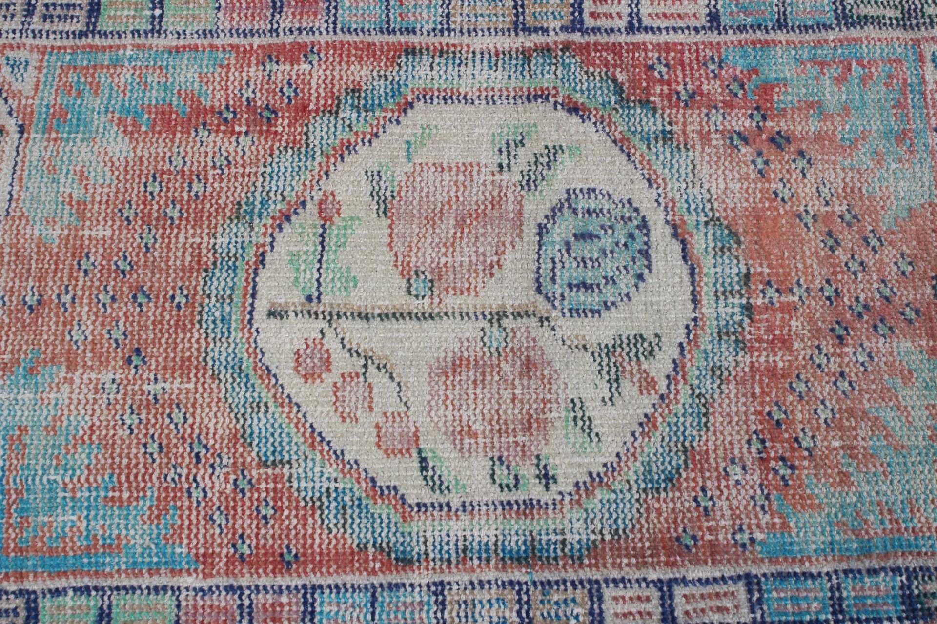 Giriş Halısı, Mutfak Halısı, Çocuk Odası Halıları, 2,1x4 ft Küçük Halı, Oryantal Halılar, Ev Dekor Halısı, Kırmızı Yün Halı, Vintage Halı, Türk Halıları