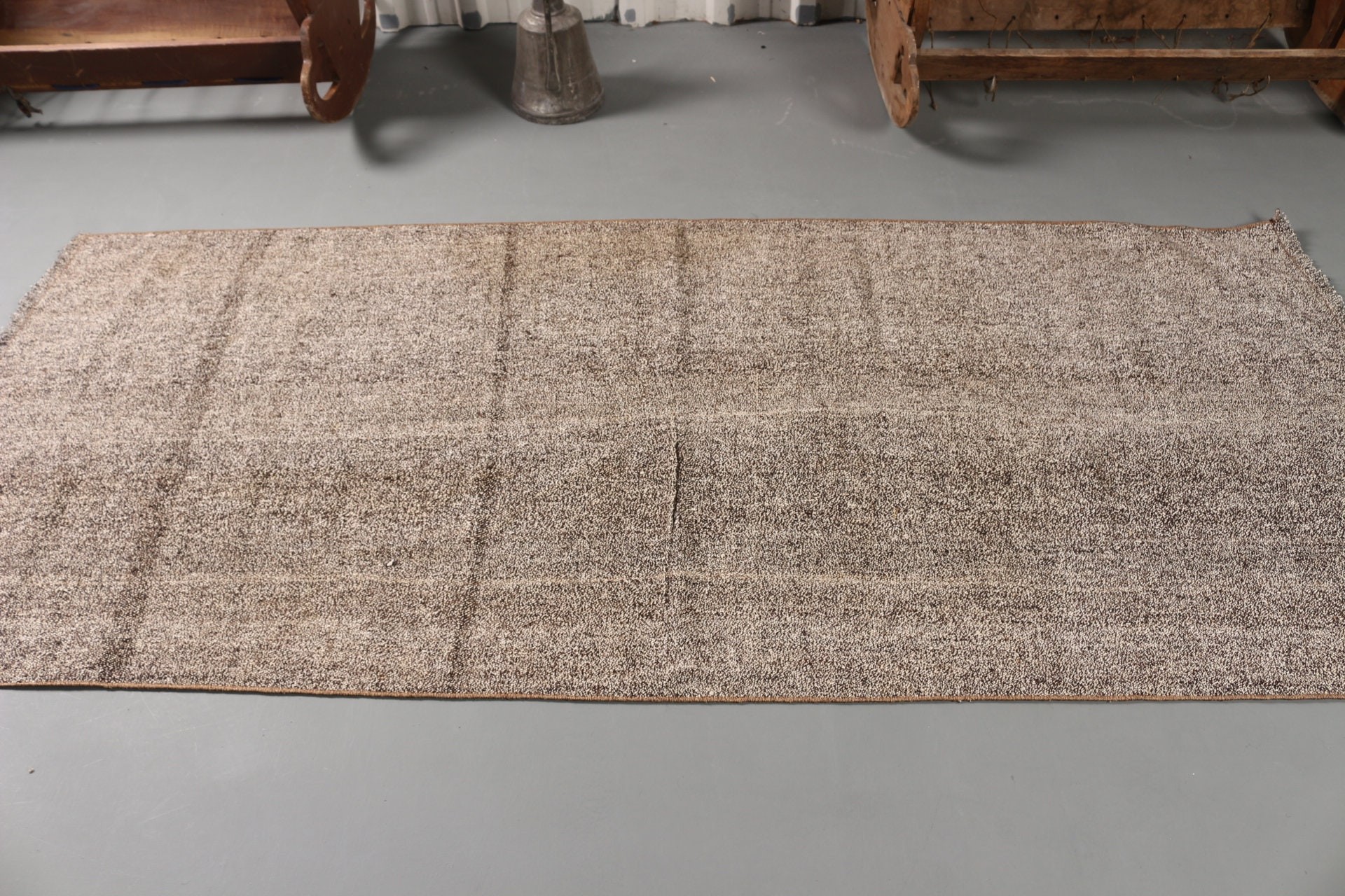 Eski Halı, Vintage Halı, Türk Halısı, Yatak Odası Halısı, Yer Halısı, Mutfak Halıları, Bej Ev Dekorasyonu Halısı, 3.2x7.7 ft Alan Halıları, Kilim, Mutfak Halısı