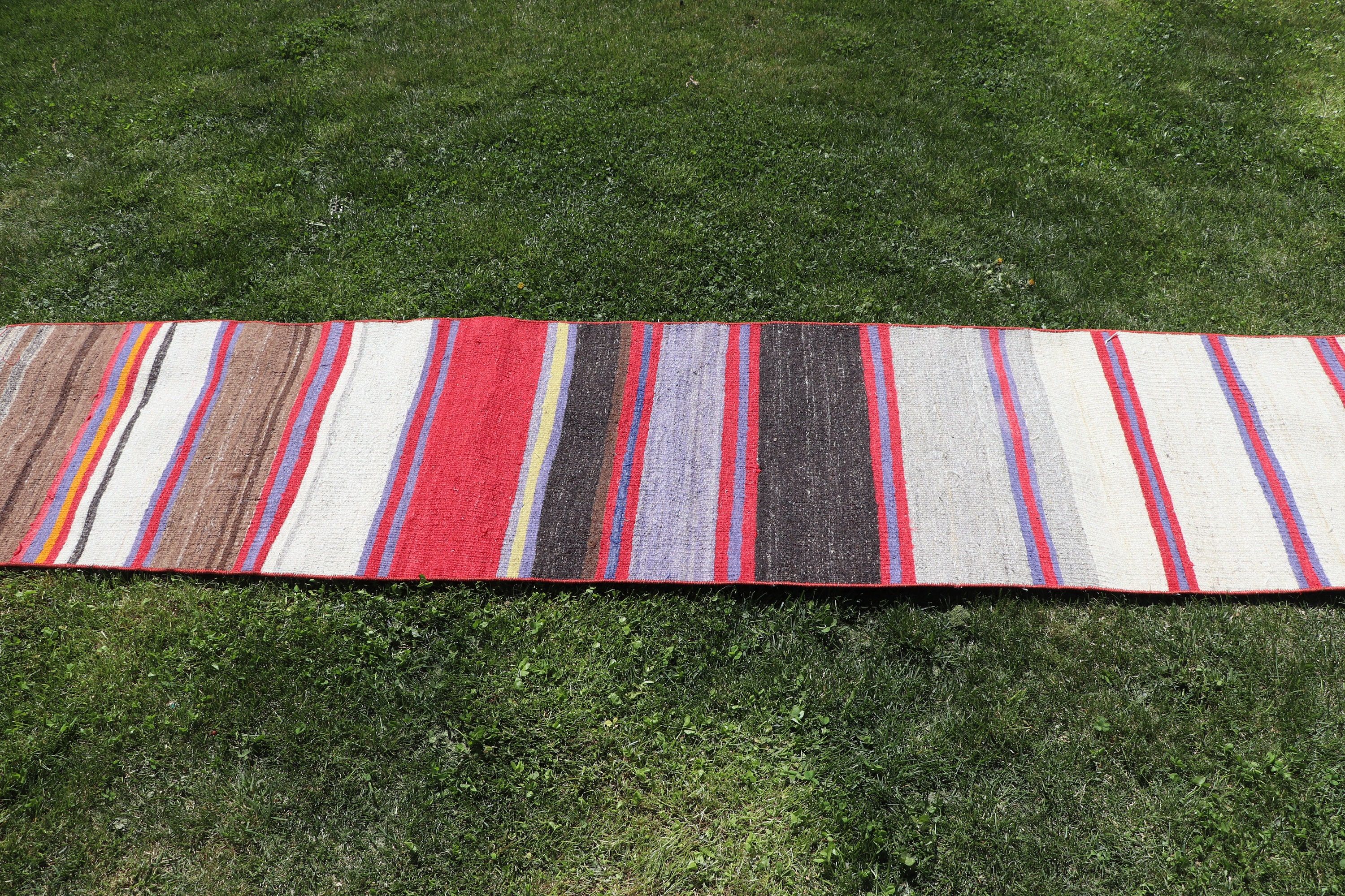 Kilim, Türk Halısı, Bej Havalı Halılar, Oushak Halısı, Vintage Halılar, Merdiven Halıları, Boho Halısı, Koridor Halısı, 1.9x8.4 ft Runner Halısı