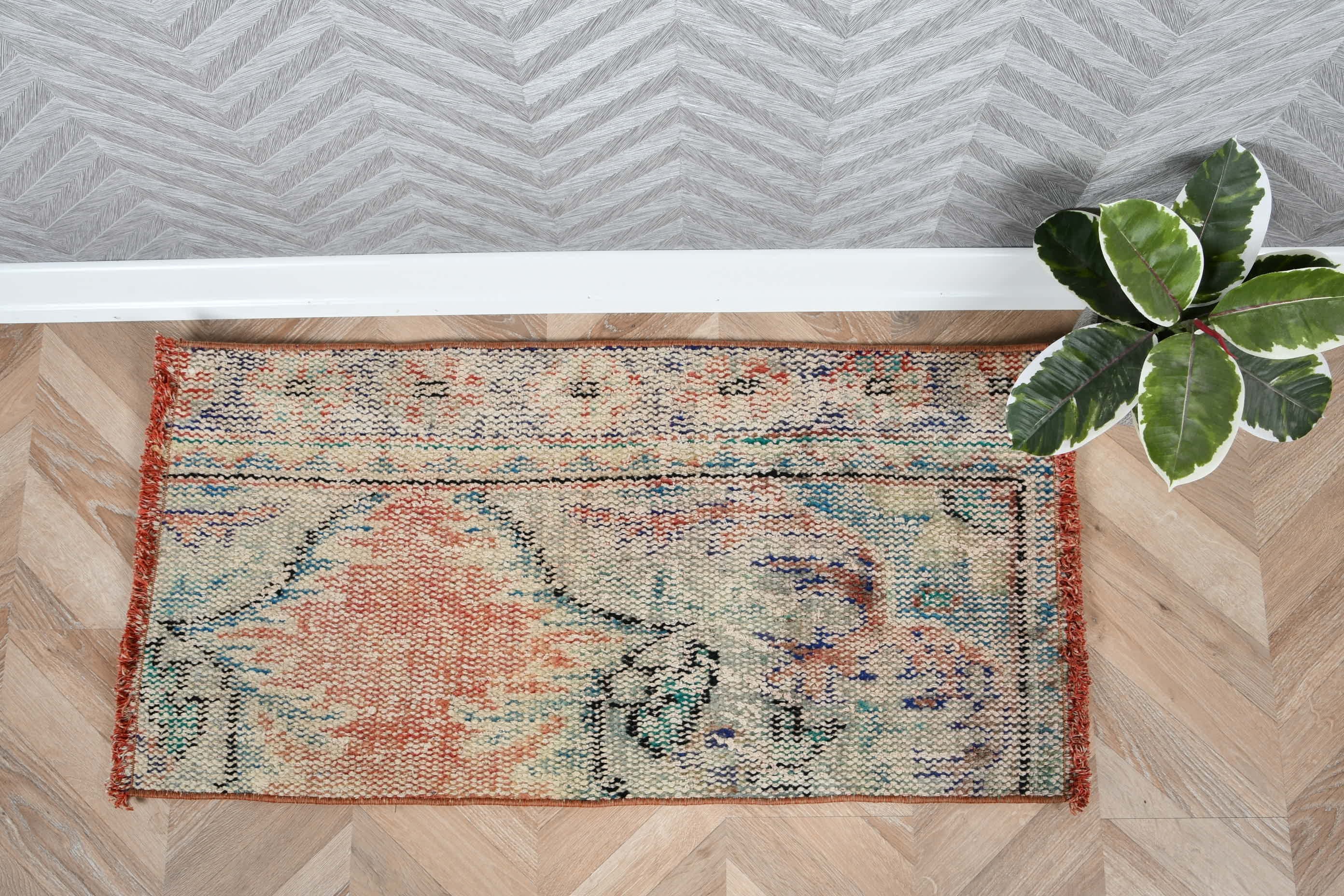 Beige Floor Rugs, Home Decor Rugs, Bedroom Rug, Turkish Rugs, 1.6x3.2 ft Small Rug, Wall Hanging Rug, Cute Rug, Vintage Rug, Door Mat Rugs