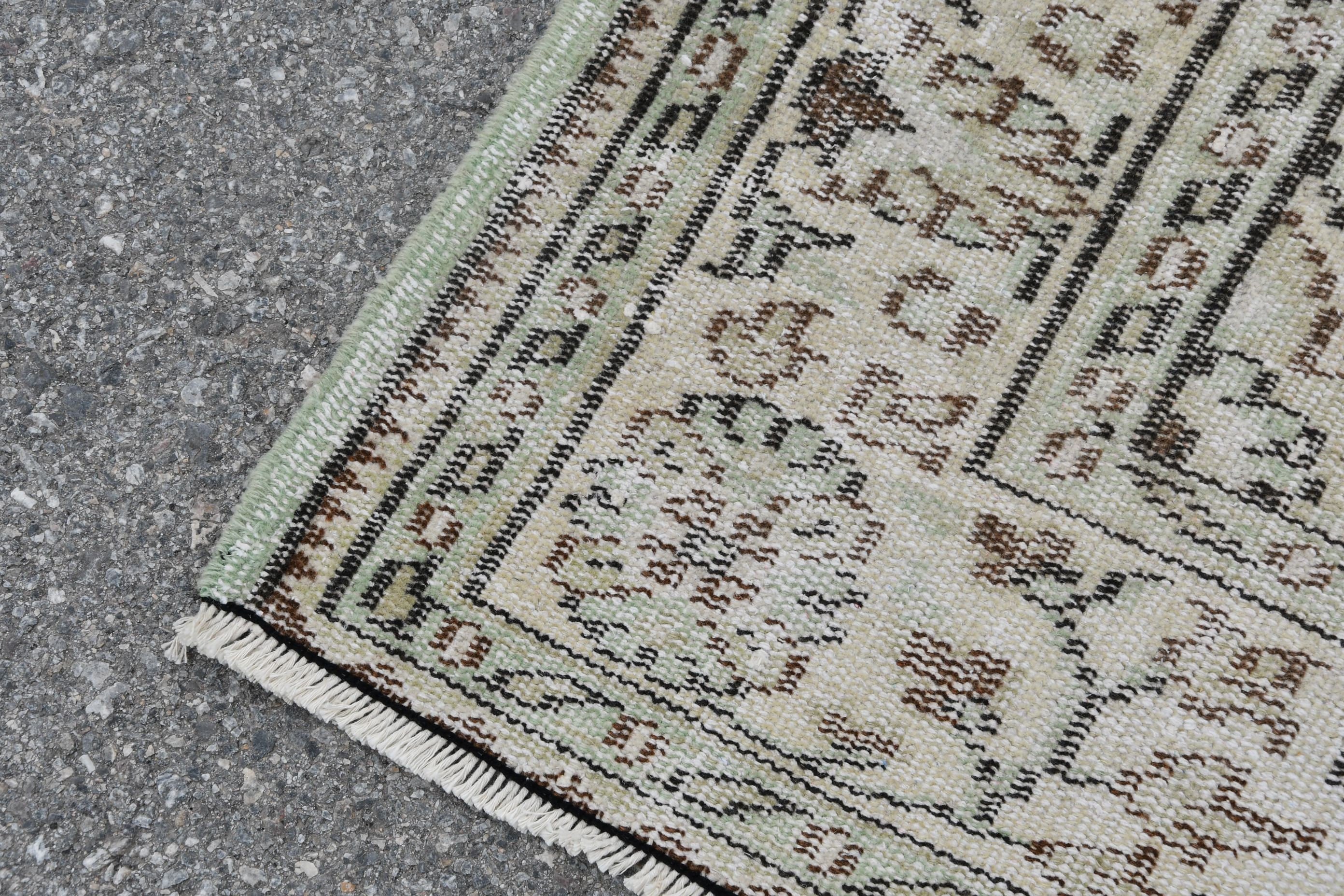 Bedroom Rugs, Living Room Rugs, Oriental Rugs, Green Kitchen Rug, 6.1x9.4 ft Large Rug, Oushak Rugs, Turkish Rugs, Old Rug, Vintage Rugs