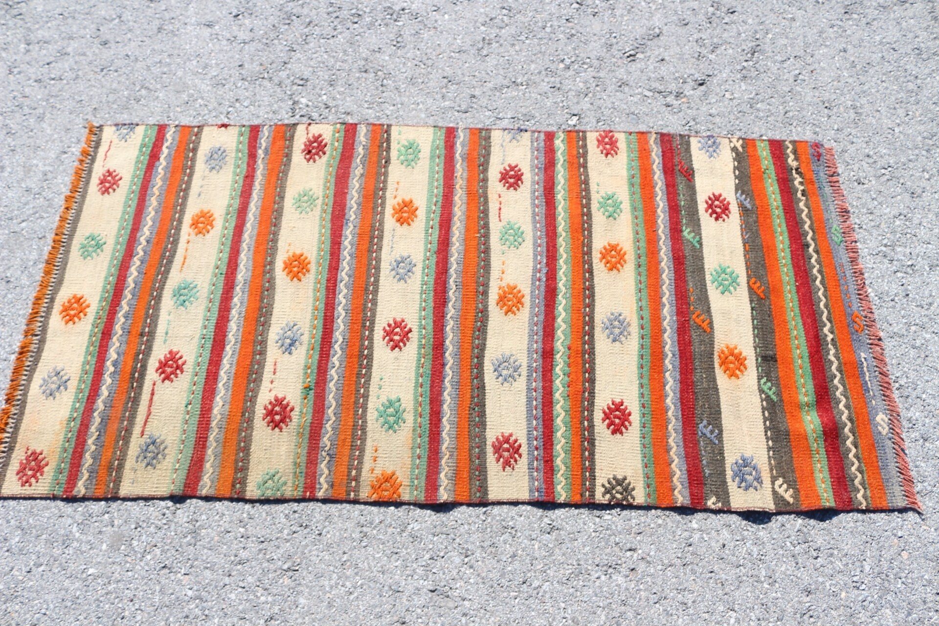 Fas Halısı, Kilim, 2.5x5 ft Küçük Halı, Banyo Halıları, Türk Halısı, Sevimli Halı, Araba Paspas Halısı, Vintage Halılar, Bej Yatak Odası Halısı