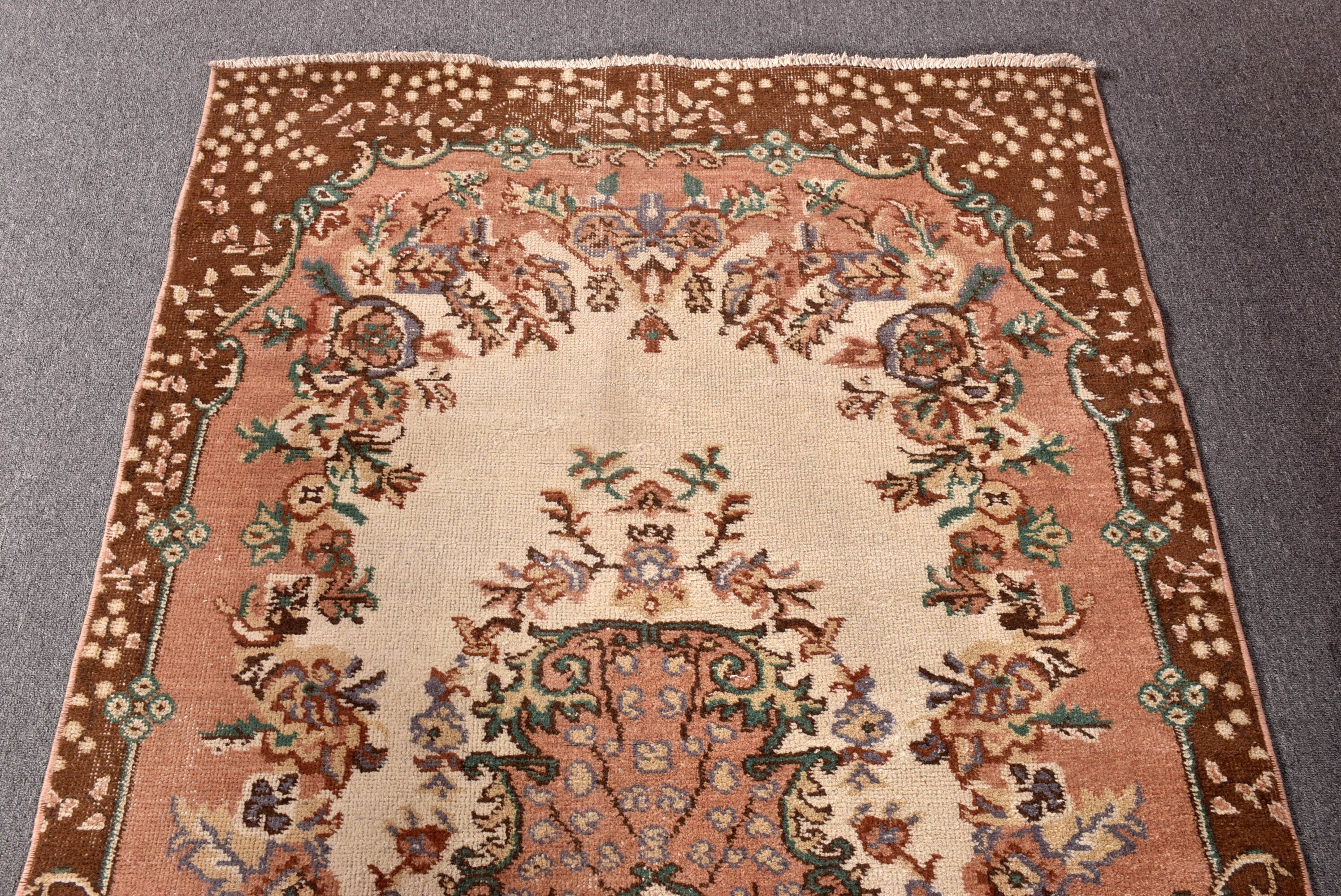 Oturma Odası Halıları, Yatak Odası Halıları, Türk Halıları, Boho Halıları, Yer Halısı, Vintage Halı, Bej Açıklama Halıları, 3,8x7,2 ft Alan Halısı, Modern Halı