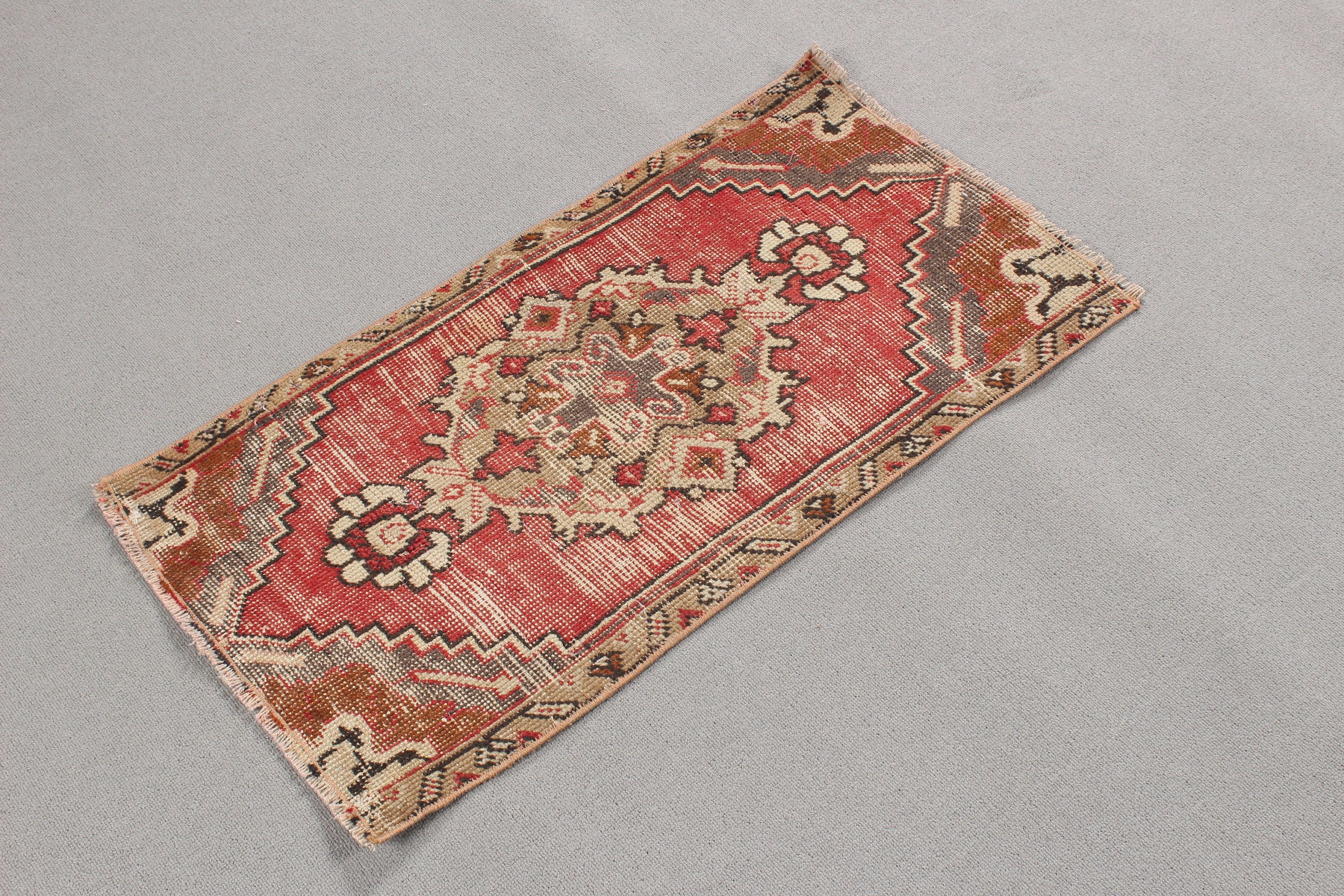 Kabile Halıları, Ev Dekorasyonu Halısı, Çocuk Halıları, Küçük Alan Halısı, Vintage Halılar, Havalı Halı, 1.4x2.8 ft Küçük Halı, Kahverengi Mutfak Halısı, Türk Halıları