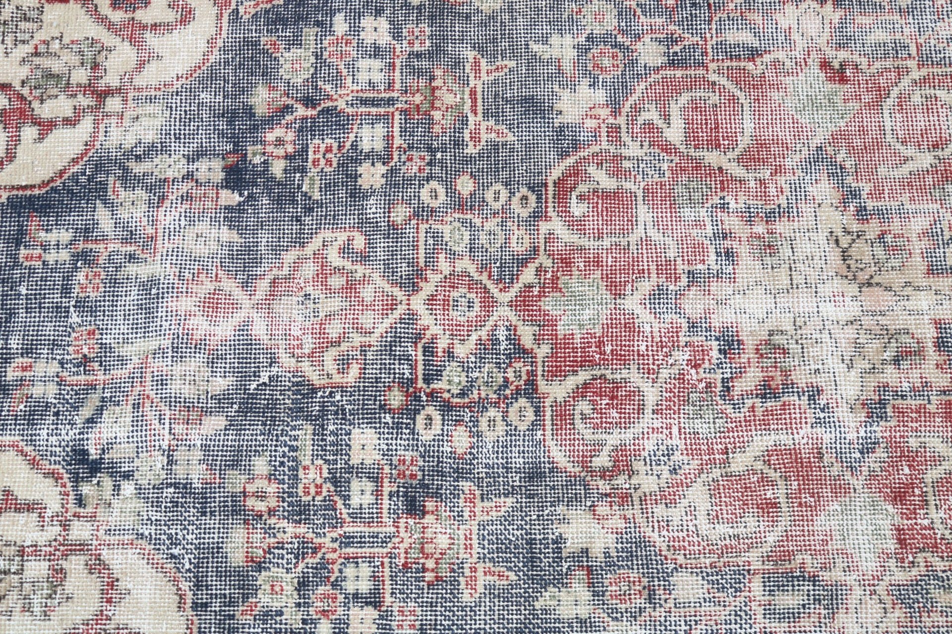 Blue Anatolian Rug, Vintage Rugs, Entry Rugs, Turkish Rug, Bedroom Rugs, Oriental Rug, Rugs for Entry, Antique Rugs, 3.5x3.5 ft Small Rugs