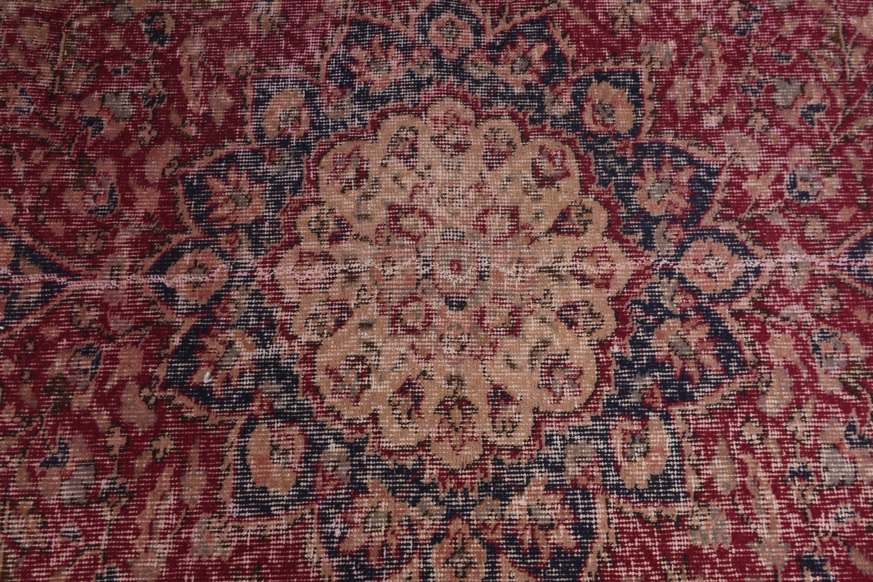 Kabile Halıları, Vintage Halı, Geometrik Halı, Mavi Nötr Halı, Koridor Halıları, Türk Halıları, Mutfak Halıları, Yün Halı, 2,5x9,3 ft Yolluk Halıları