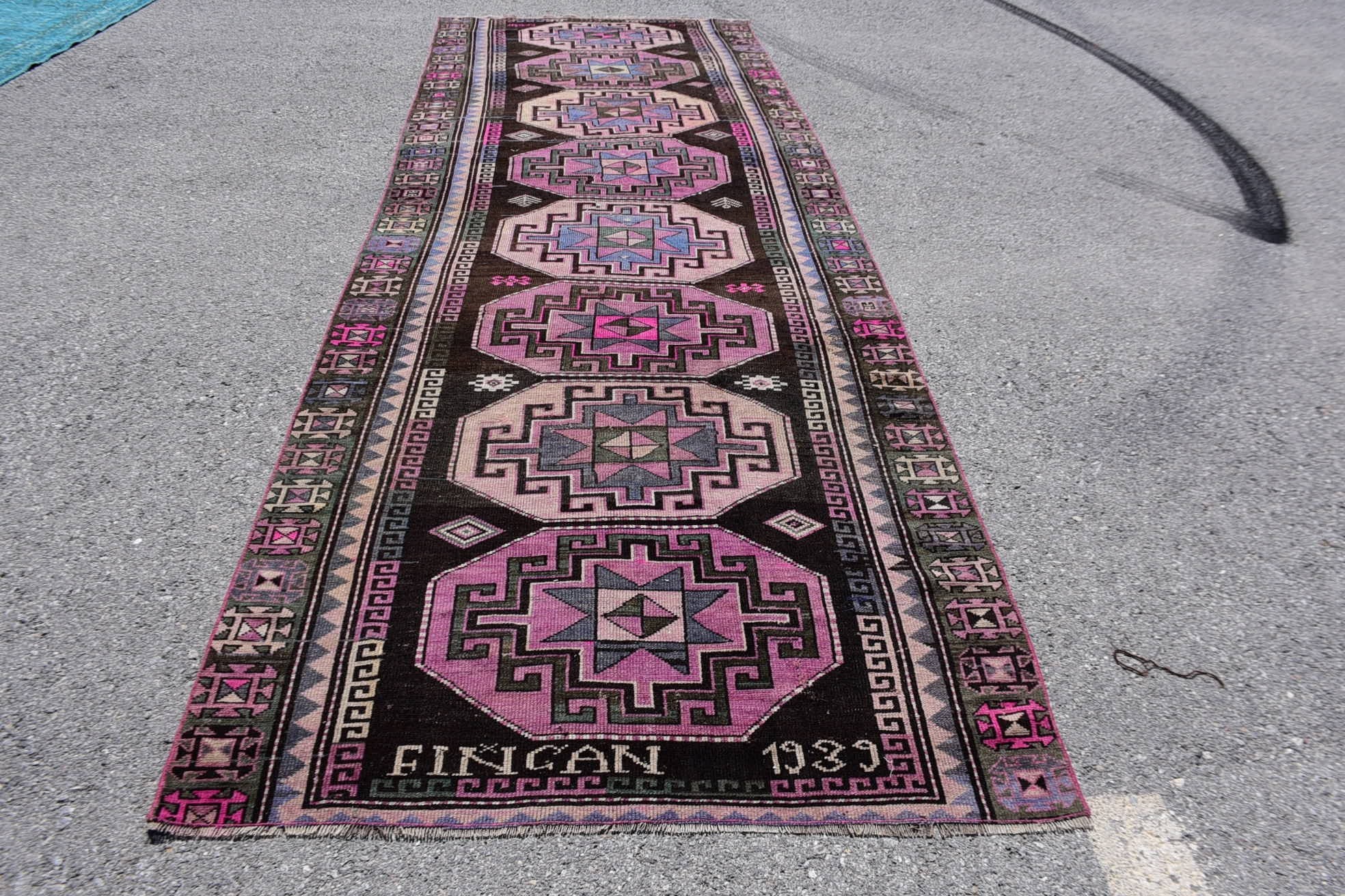 Doğal Halılar, Oryantal Halı, Türk Halısı, Koridor Halıları, Vintage Halı, Koridor Halısı, Koridor Halıları, 4,5x13,1 ft Koşucu Halıları, Yatak Odası Halısı