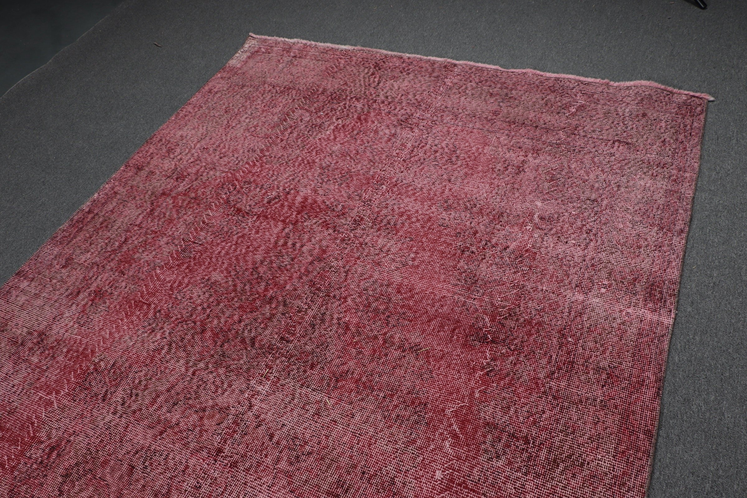 Vintage Halı, Pembe Yer Halıları, Türk Halısı, Oturma Odası Halısı, Yün Halılar, 5.7x10.9 ft Büyük Halı, Havalı Halı, Oturma Odası Halıları, Yatak Odası Halısı