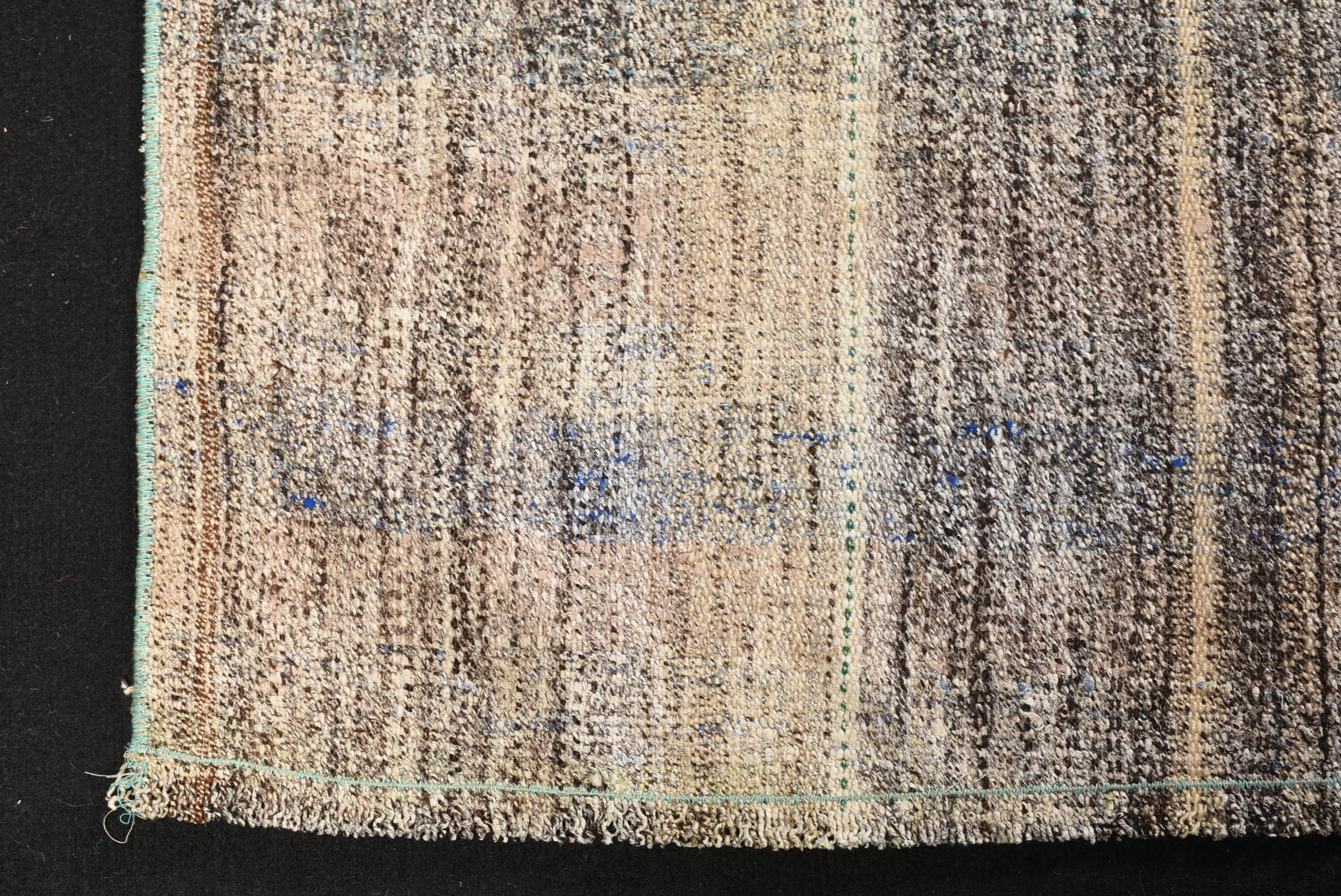 Türk Halıları, Bej Oryantal Halılar, Koridor Halıları, Vintage Halı, 2,6x8,1 ft Yolluk Halıları, Merdiven Halıları, Yün Halılar, Sanat Halısı, Kilim, Anadolu Halıları