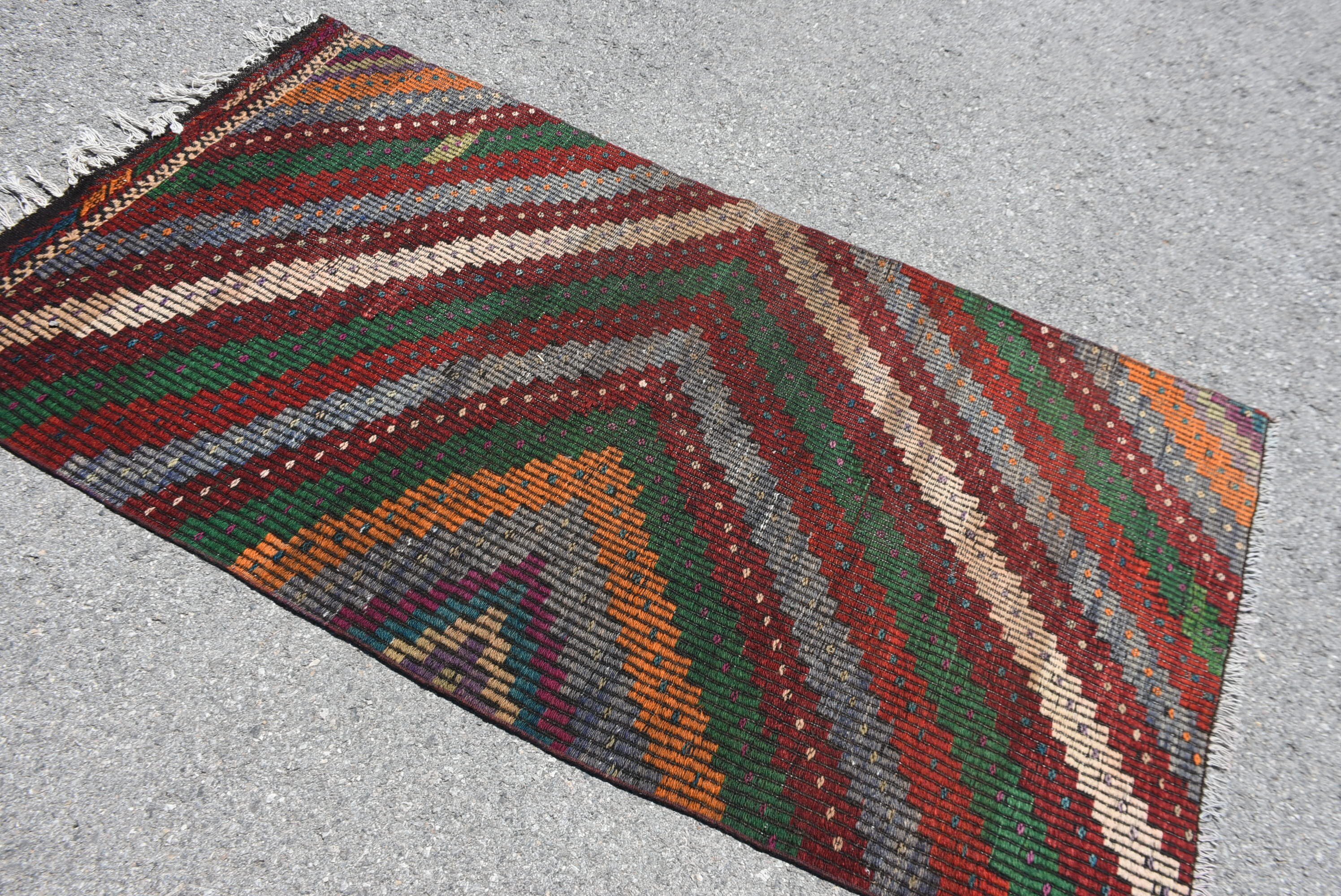 Türk Halıları, Vintage Halı, Yün Halı, Kilim, Fas Halısı, Ofis Halısı, Mutfak Halıları, Kırmızı Anadolu Halıları, Yatak Odası Halısı, 3.2x6.3 ft Accent Halı