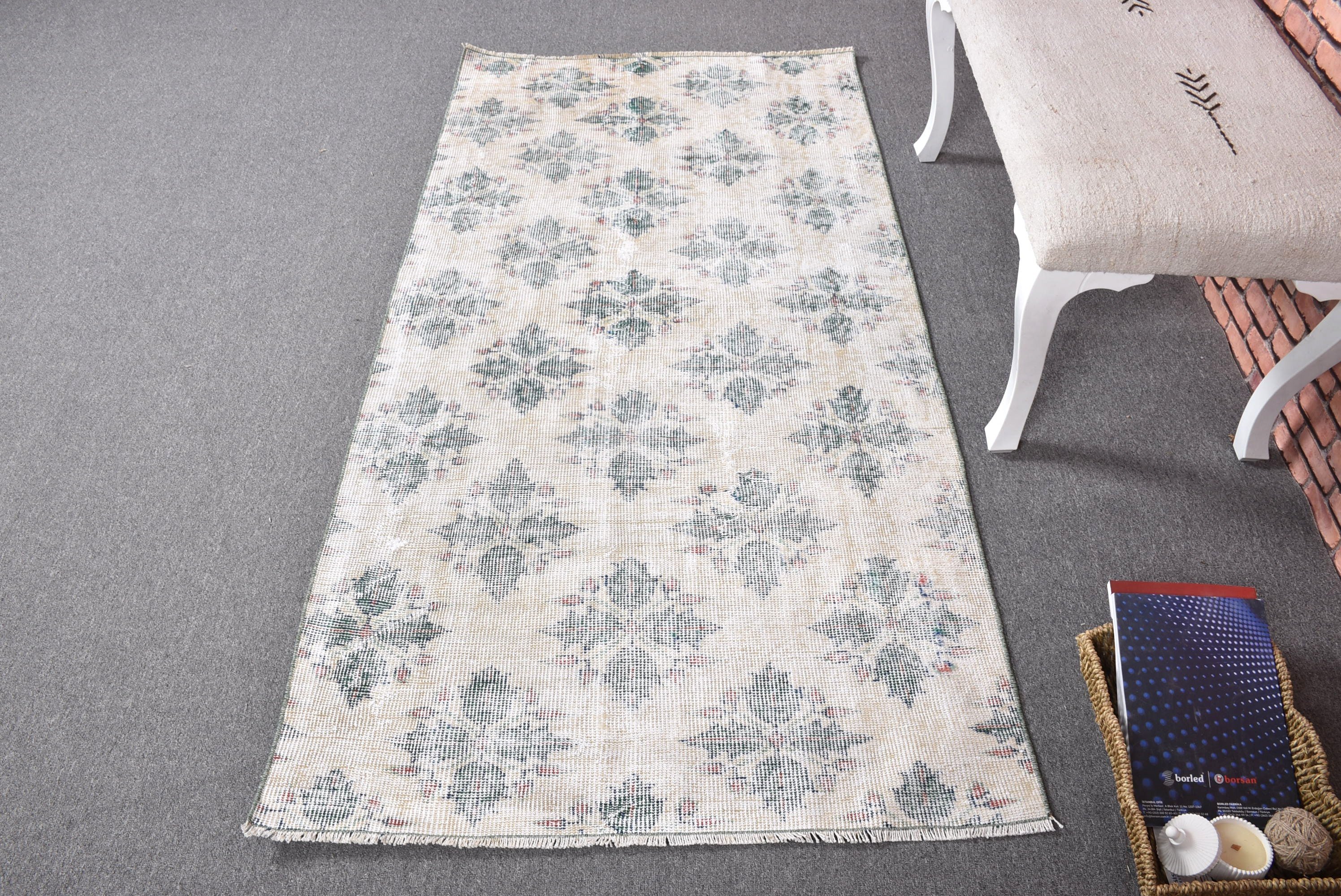 Entryway Rug Rugs, Decorative Rugs, Turkish Rugs, Beige Bedroom Rugs, Home Decor Rugs, Vintage Rug, 3.2x6.1 ft Accent Rugs