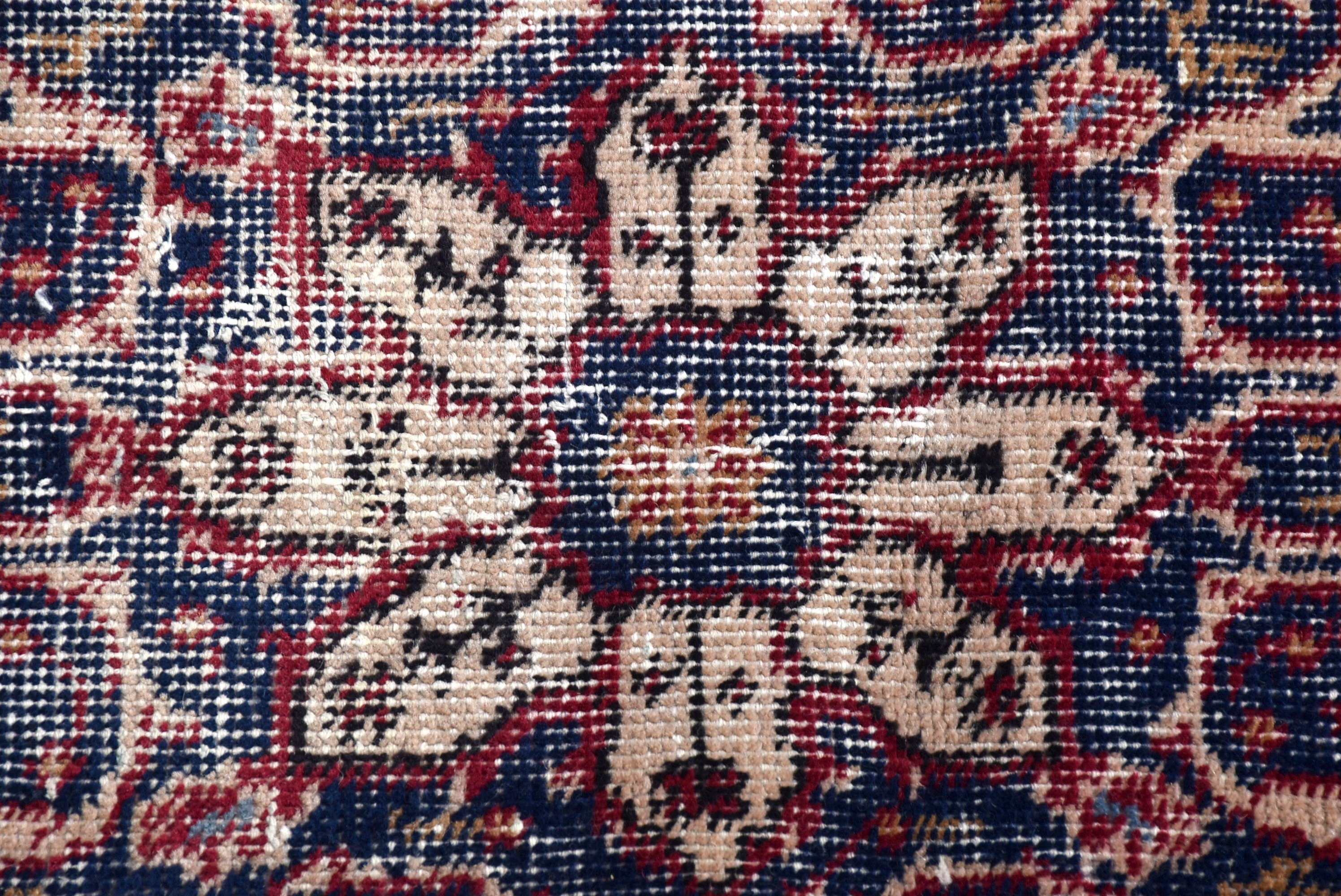 2,8x6,3 ft Aksan Halıları, Vintage Halılar, Anadolu Halısı, Yer Halısı, Boho Vurgulu Halılar, Yatak Odası Halıları, Çocuk Halısı, Kırmızı El Dokuma Halı, Türk Halısı