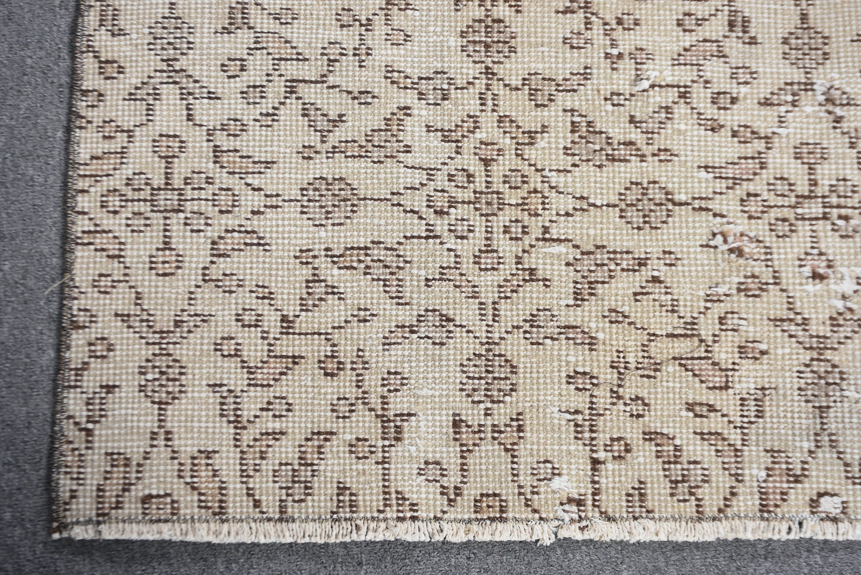 Exotic Rug, Vintage Rug, Moroccan Rug, White Flatweave Rugs, Nursery Rugs, Oushak Rug, Turkish Rugs, 2.8x6 ft Accent Rug, Decorative Rugs