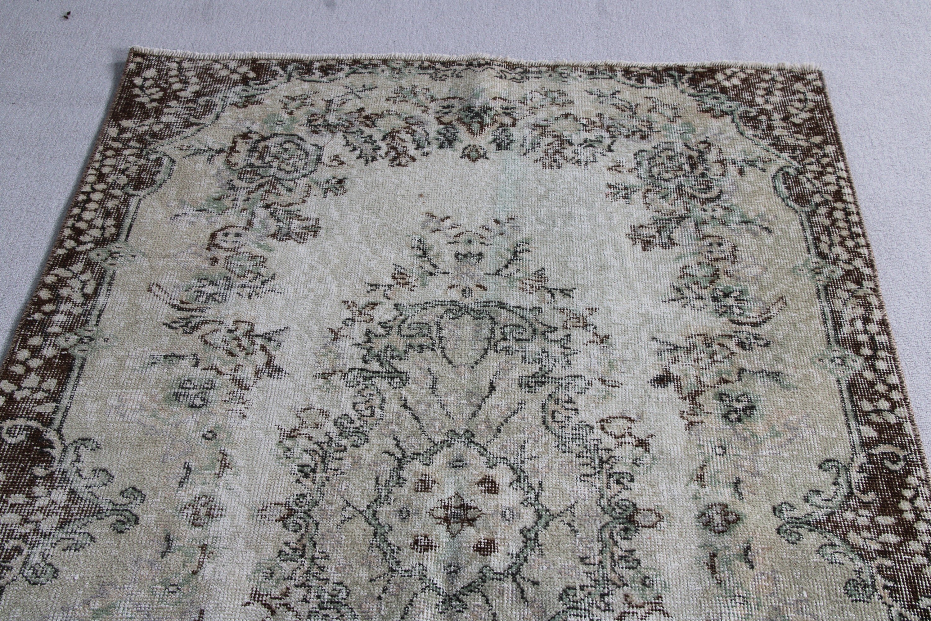 Yatak Odası Halıları, Dekoratif Halı, Giriş Halıları, 3,8x6,3 ft Vurgulu Halılar, Yün Halılar, Çocuk Halısı, Kahverengi Oryantal Halı, Vintage Halılar, Türk Halısı