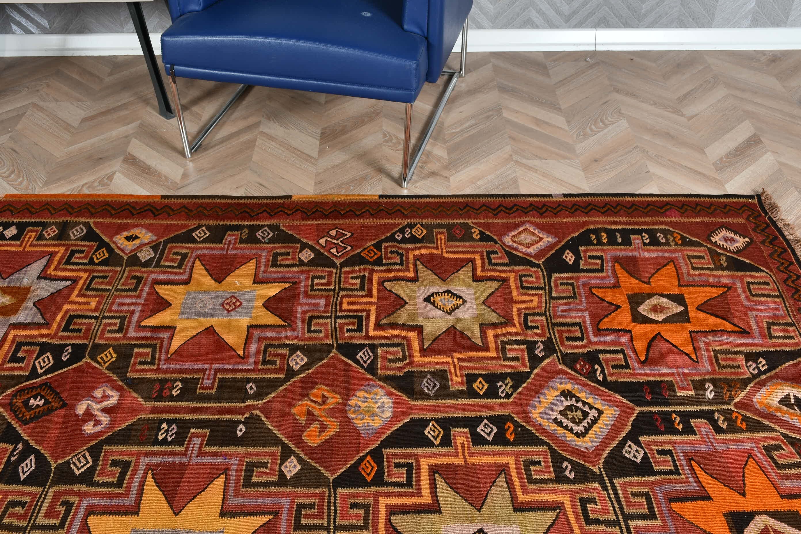 Sanat Halısı, Oryantal Halılar, 4.9x13.6 ft Runner Halısı, Kırmızı Fas Halısı, Koridor Halısı, Türk Halısı, Koridor Halısı, Mutfak Halısı, Kilim, Vintage Halılar