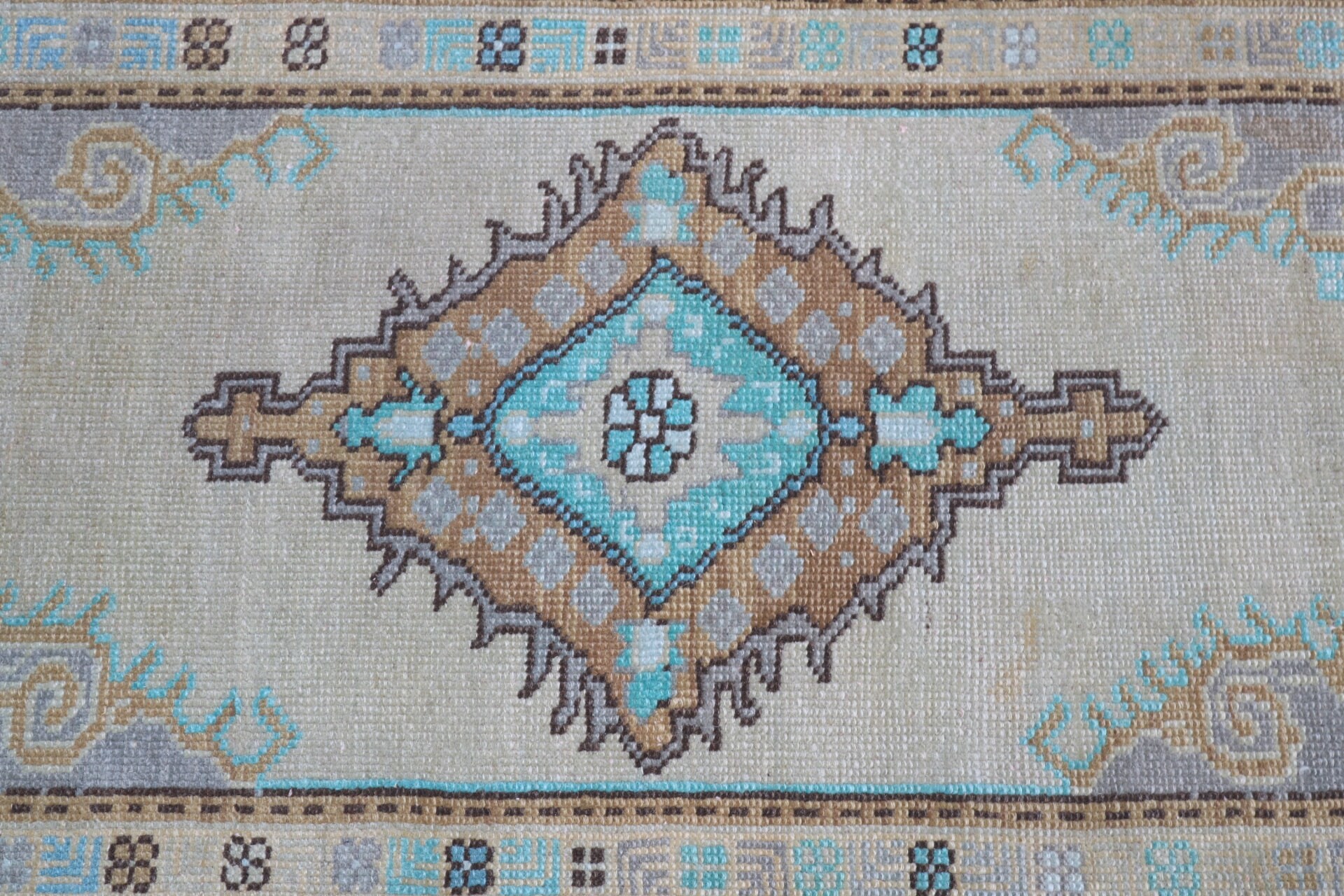 Boho Halı, Türk Halısı, Vintage Halılar, Yeşil Açıklama Halıları, Düz Dokuma Halılar, 1.6x3 ft Küçük Halı, Banyo Halısı, Küçük Vintage Halılar