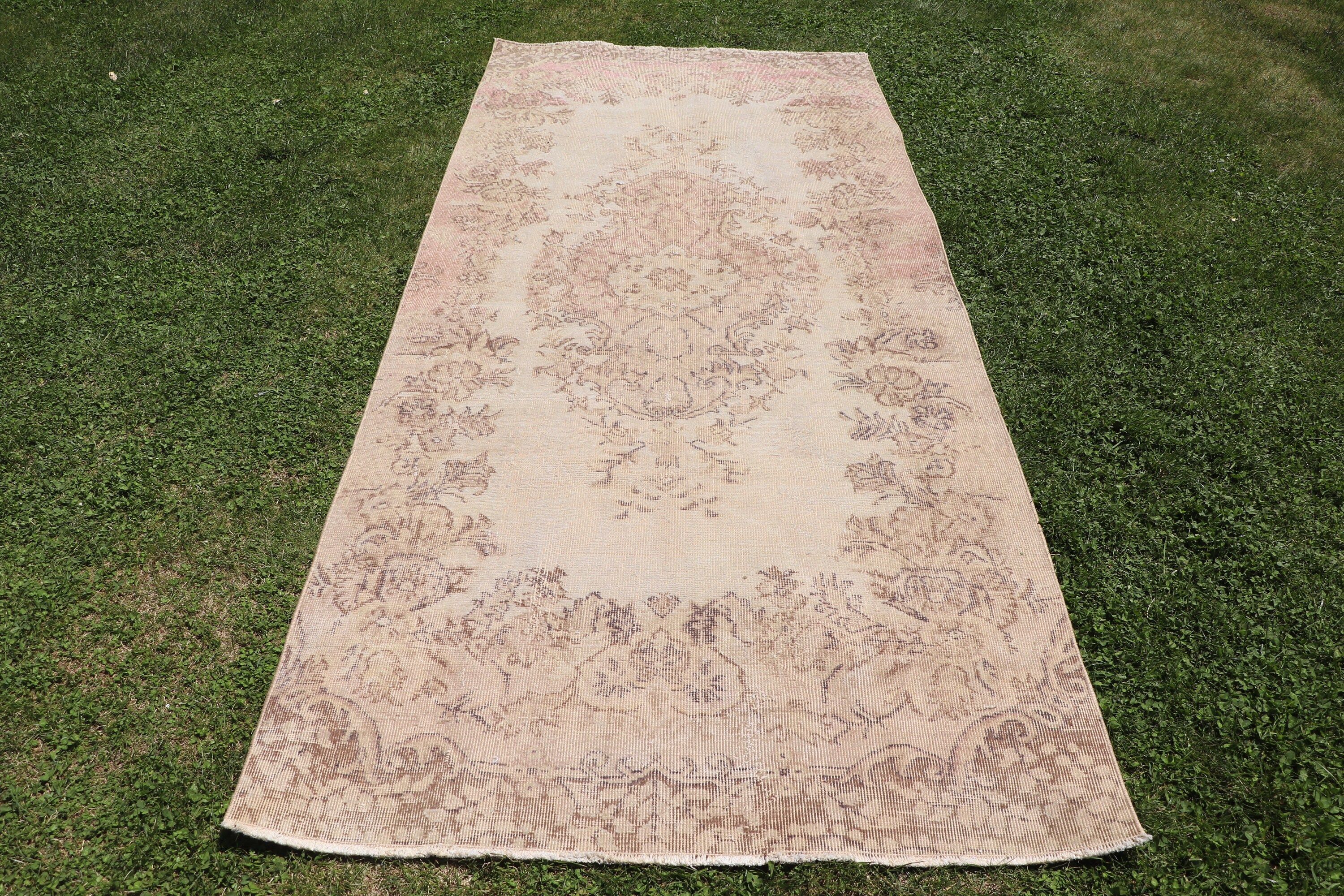 Boho Bölge Halısı, Fas Halısı, Kahverengi Yatak Odası Halıları, 3,9x9,3 ft Alan Halısı, Türk Halısı, Boho Halıları, Boho Bölgesi Halıları, Yer Halısı, Vintage Halı