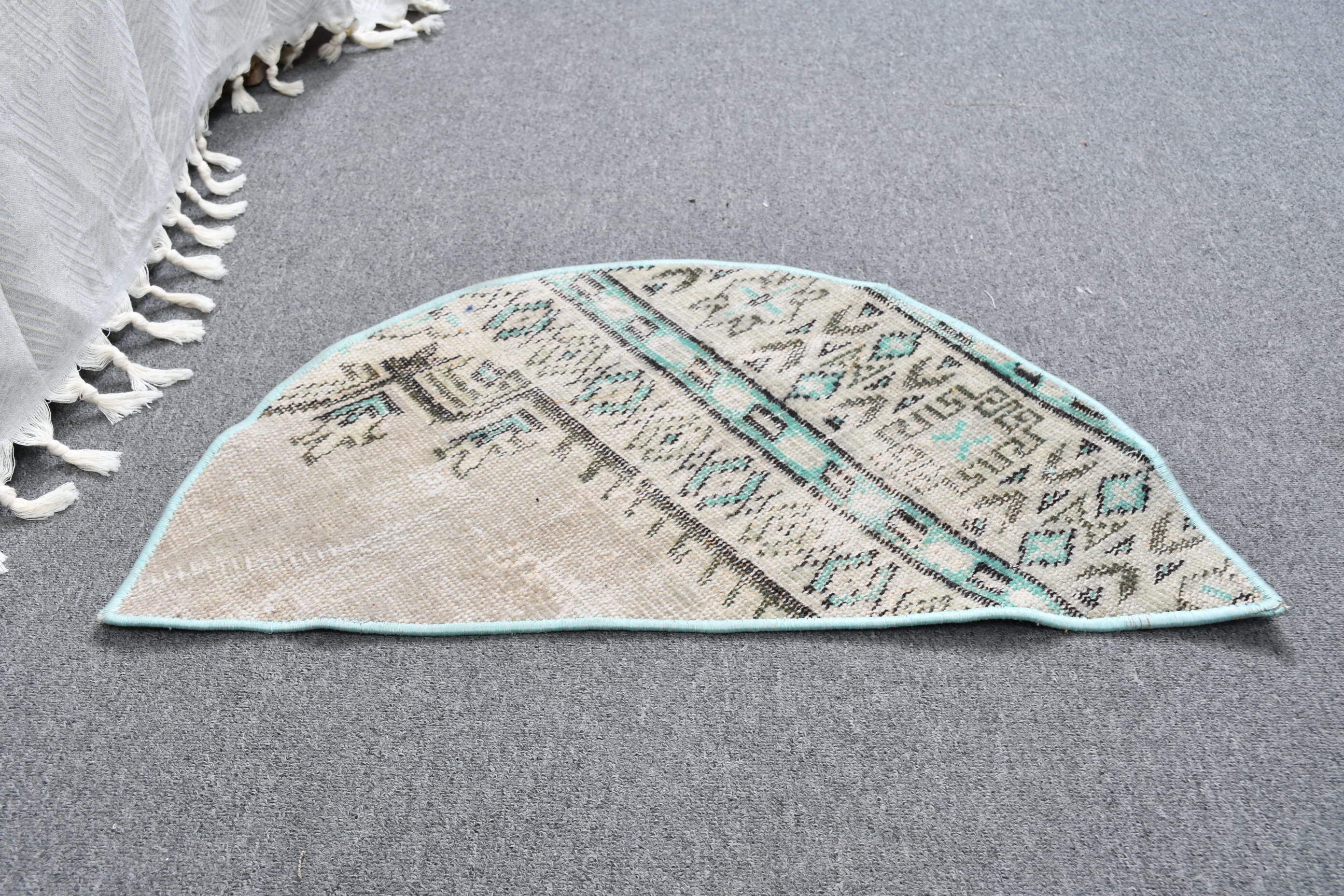 Kitchen Rug, Turkish Rug, Turkey Rug, Antique Rug, Brown Home Decor Rugs, Bedroom Rug, Nursery Rugs, 2.5x1.5 ft Small Rugs, Vintage Rugs