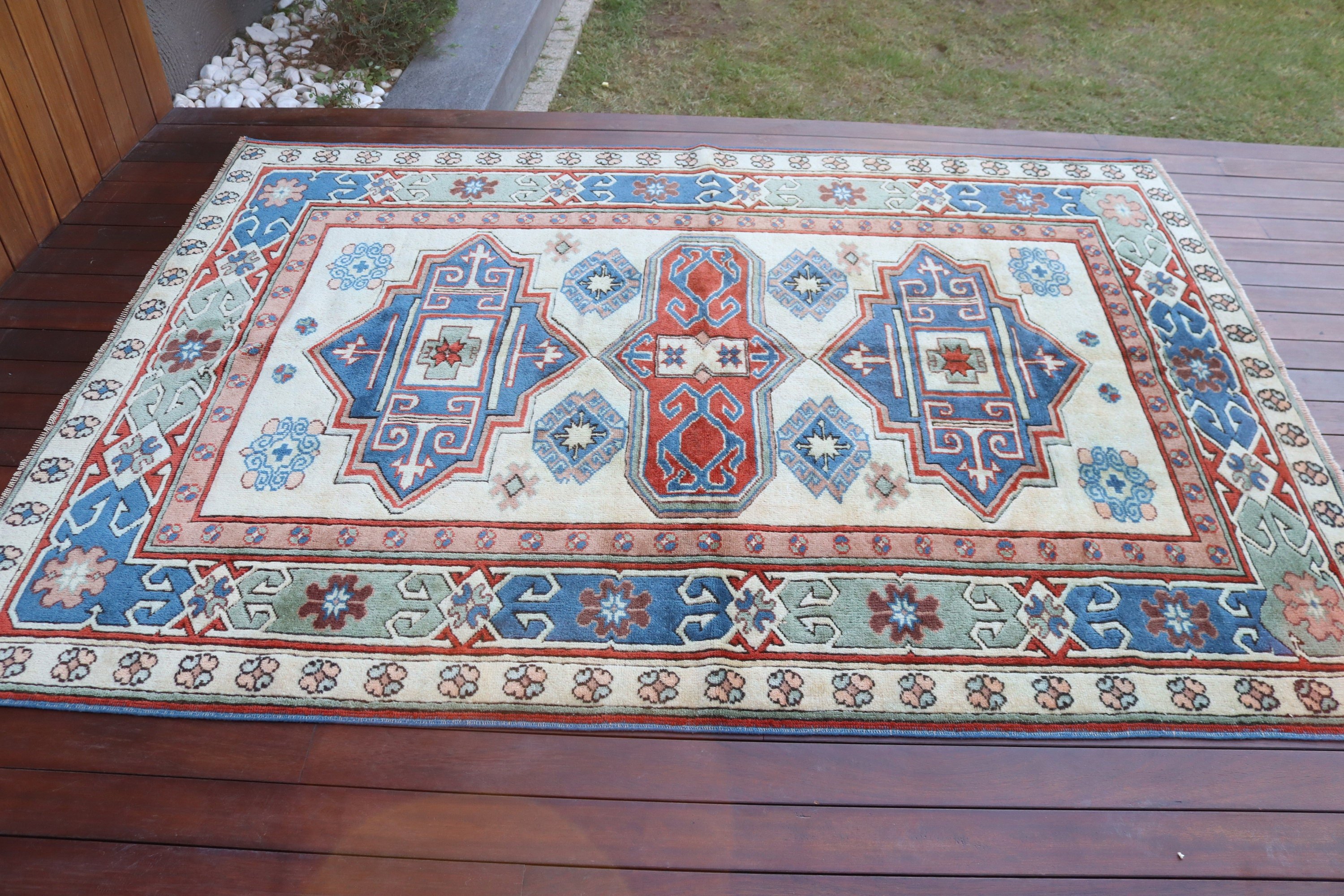 Statement Rugs, Red Boho Rugs, Turkish Rug, Large Boho Rug, Vintage Rugs, Aztec Rug, Kitchen Rugs, 5.2x8.6 ft Large Rugs, Large Vintage Rug