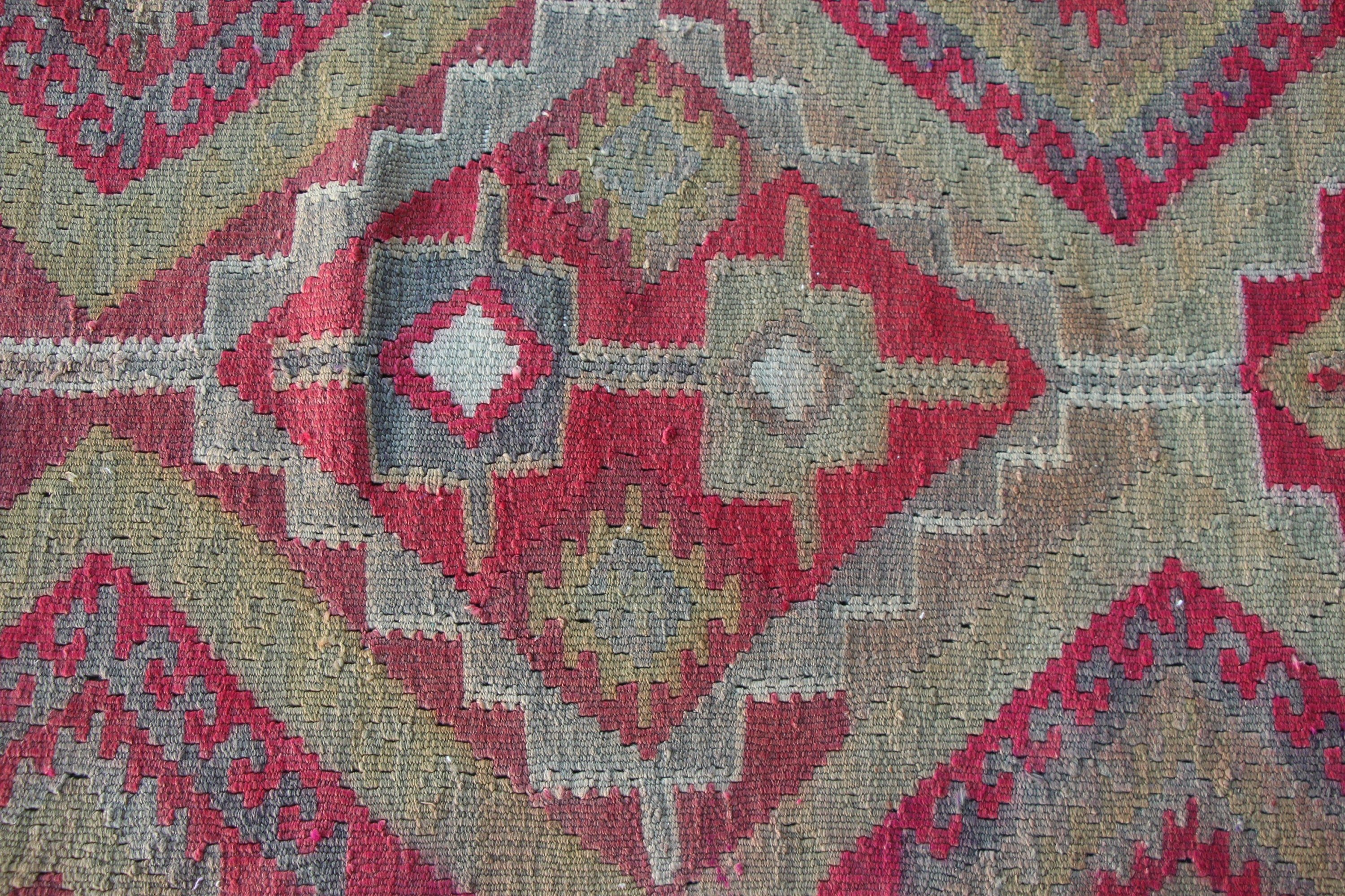 Kabile Halısı, Merdiven Halısı, Mutfak Halıları, Pembe Yün Halılar, Yer Halıları, Kilim, Türk Halıları, Vintage Halı, Merdiven Halıları, 2.4x10 ft Yolluk Halısı