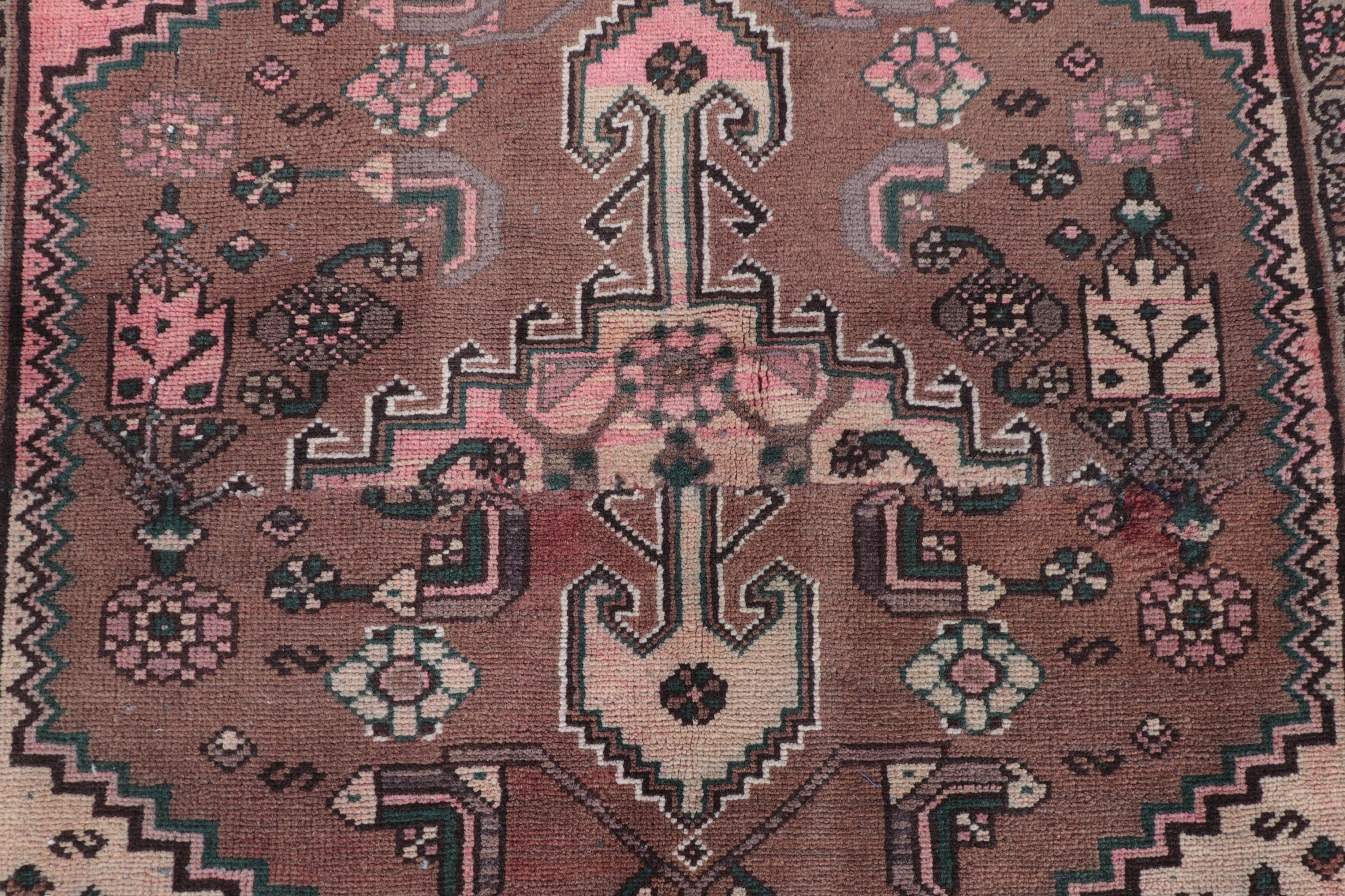 Entry Rug, Pink Flatweave Rug, Vintage Rug, Antique Rugs, Cool Rugs, Turkish Rug, Rugs for Accent, Decorative Rugs, 4.3x4.6 ft Accent Rugs