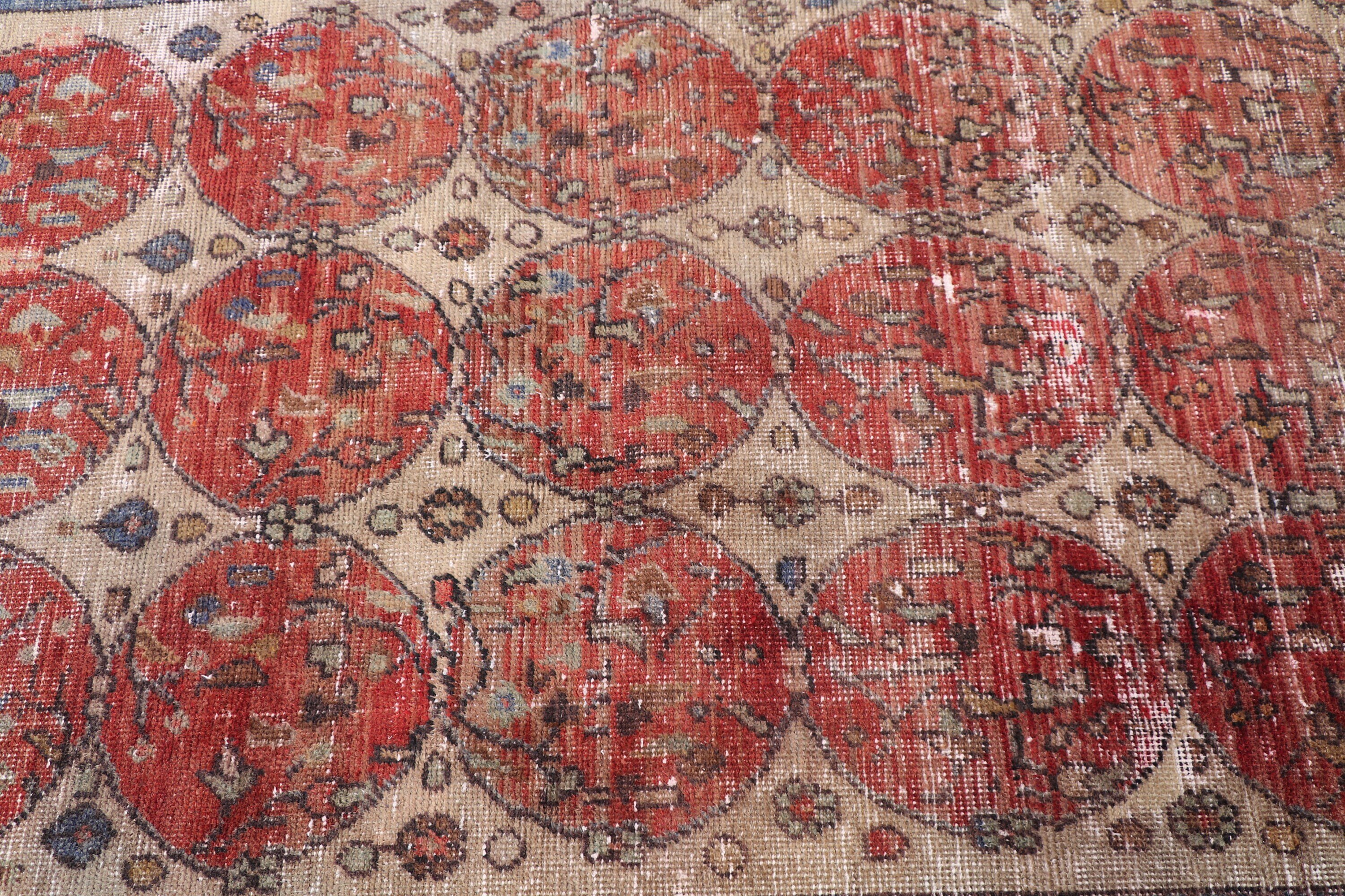 Nursery Rug, Decorative Rug, Flatweave Rug, Home Decor Rugs, Vintage Rug, Red Moroccan Rugs, Turkish Rug, 4.1x7.5 ft Area Rug, Bedroom Rugs