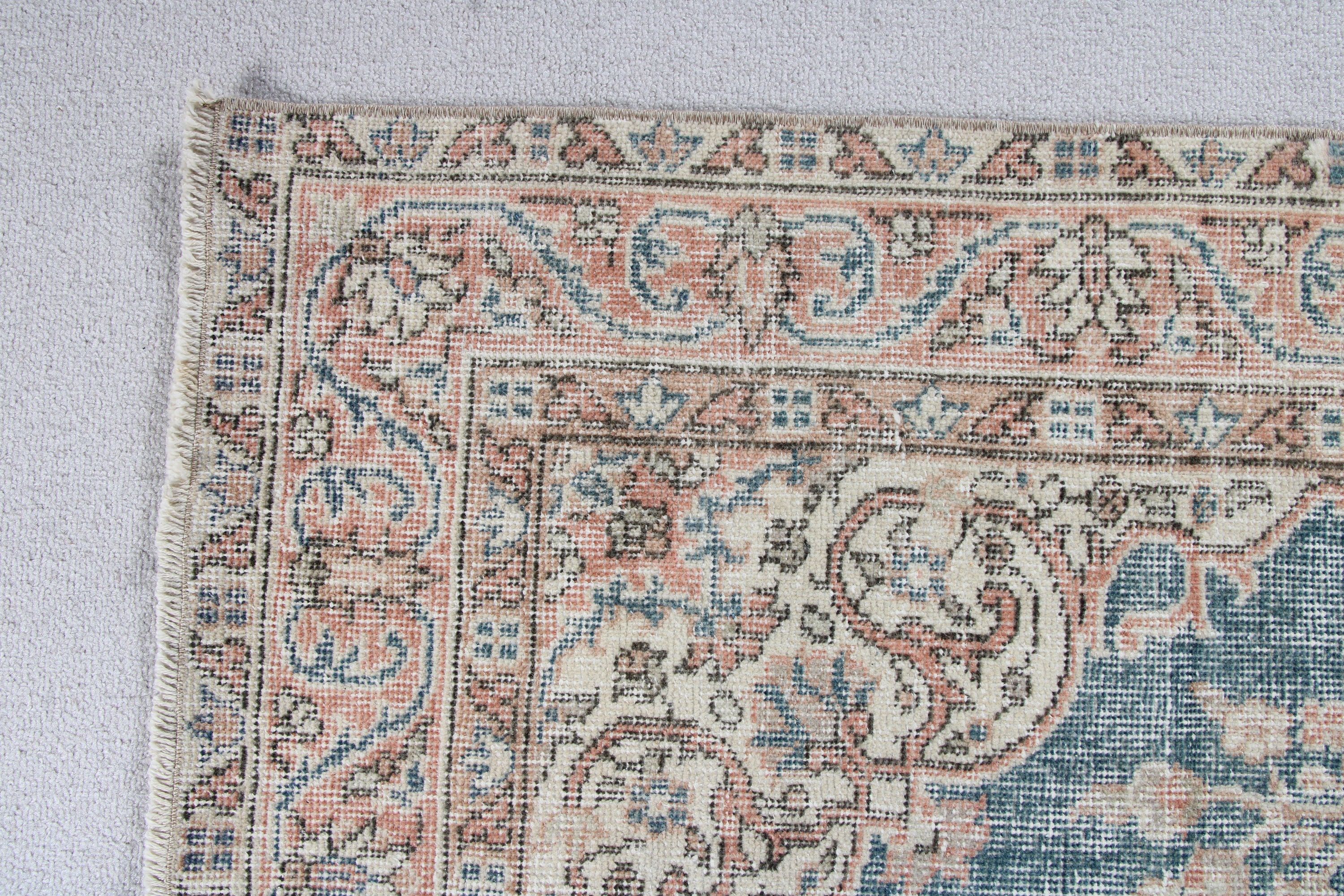 Tribal Halı, Kahverengi 3.8x6.8 ft Alan Halısı, Yemek Odası Halısı, Mutfak Halısı, Vintage Halılar, Yer Halısı, Türk Halıları