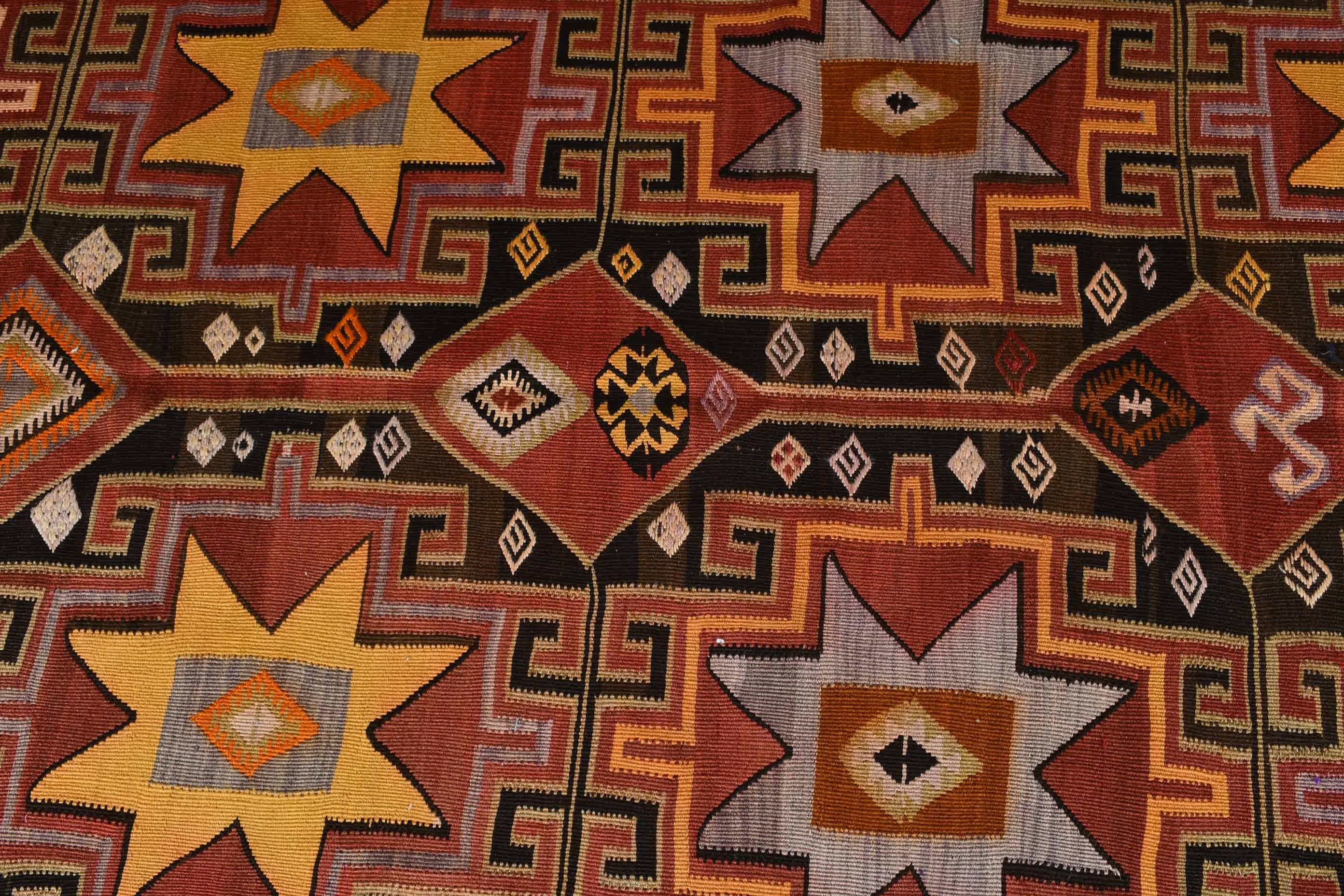 Sanat Halısı, Oryantal Halılar, 4.9x13.6 ft Runner Halısı, Kırmızı Fas Halısı, Koridor Halısı, Türk Halısı, Koridor Halısı, Mutfak Halısı, Kilim, Vintage Halılar