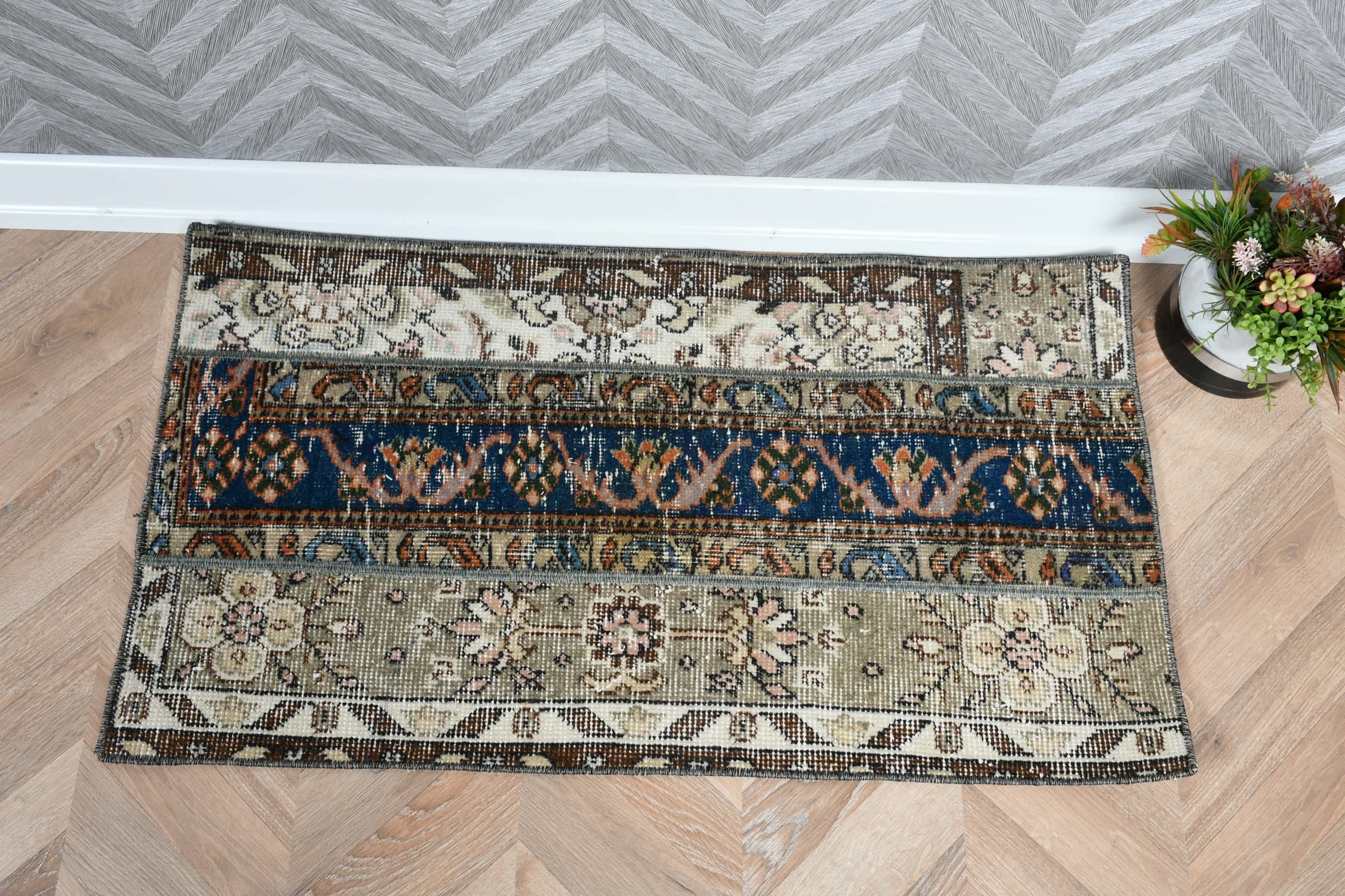 Banyo Halı, Banyo Halı, Yeşil Antik Halı, Nostaljik Halı, Giriş Halı, Anadolu Halı, Mutfak Halı, Banyo Halı, 53x95 cm Küçük Halı, Ev Halı