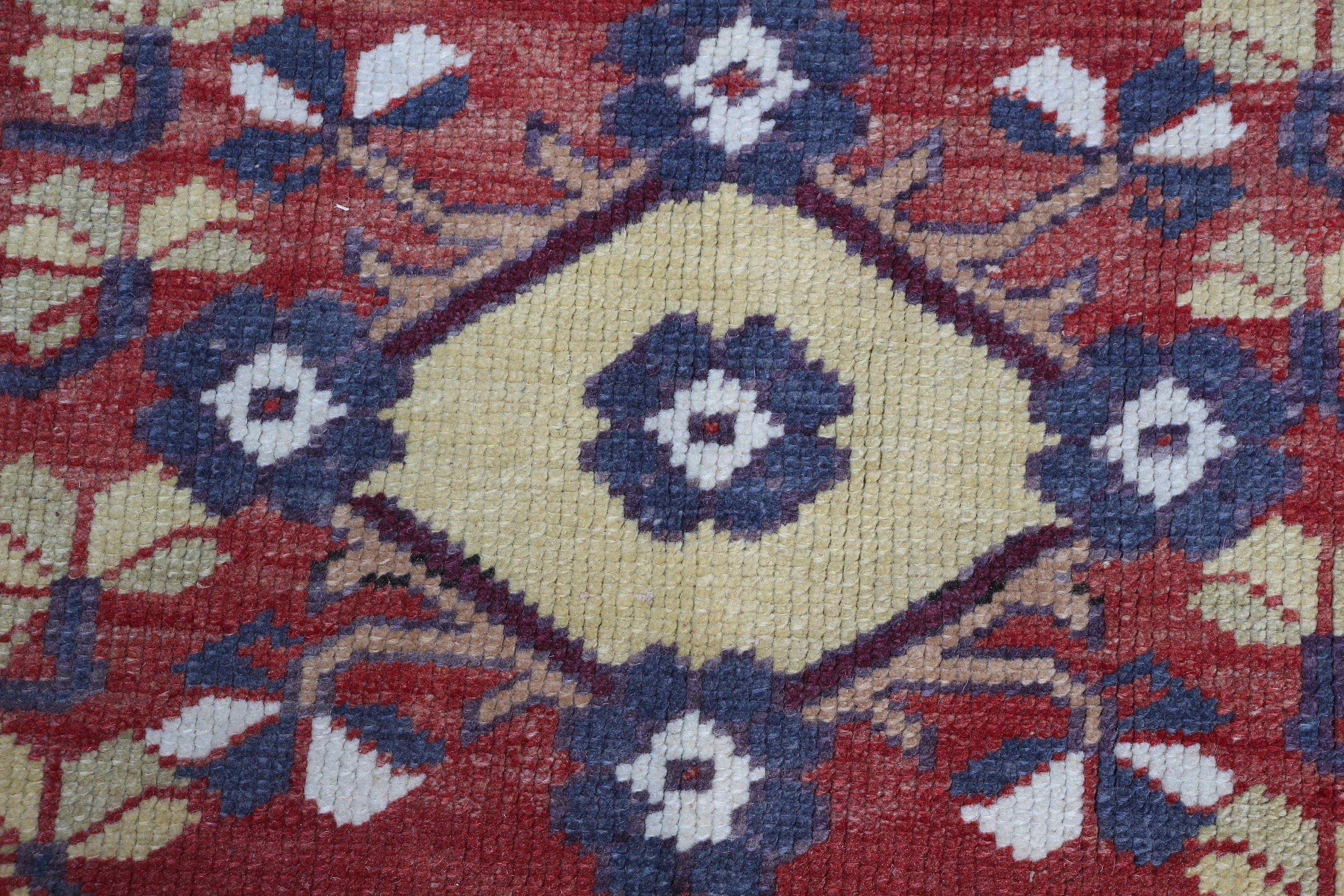 Turkish Rugs, Floor Rug, Nursery Rug, Red Wool Rug, Bedroom Rugs, Rugs for Car Mat, 1.8x1.9 ft Small Rugs, Vintage Rug, Door Mat Rugs