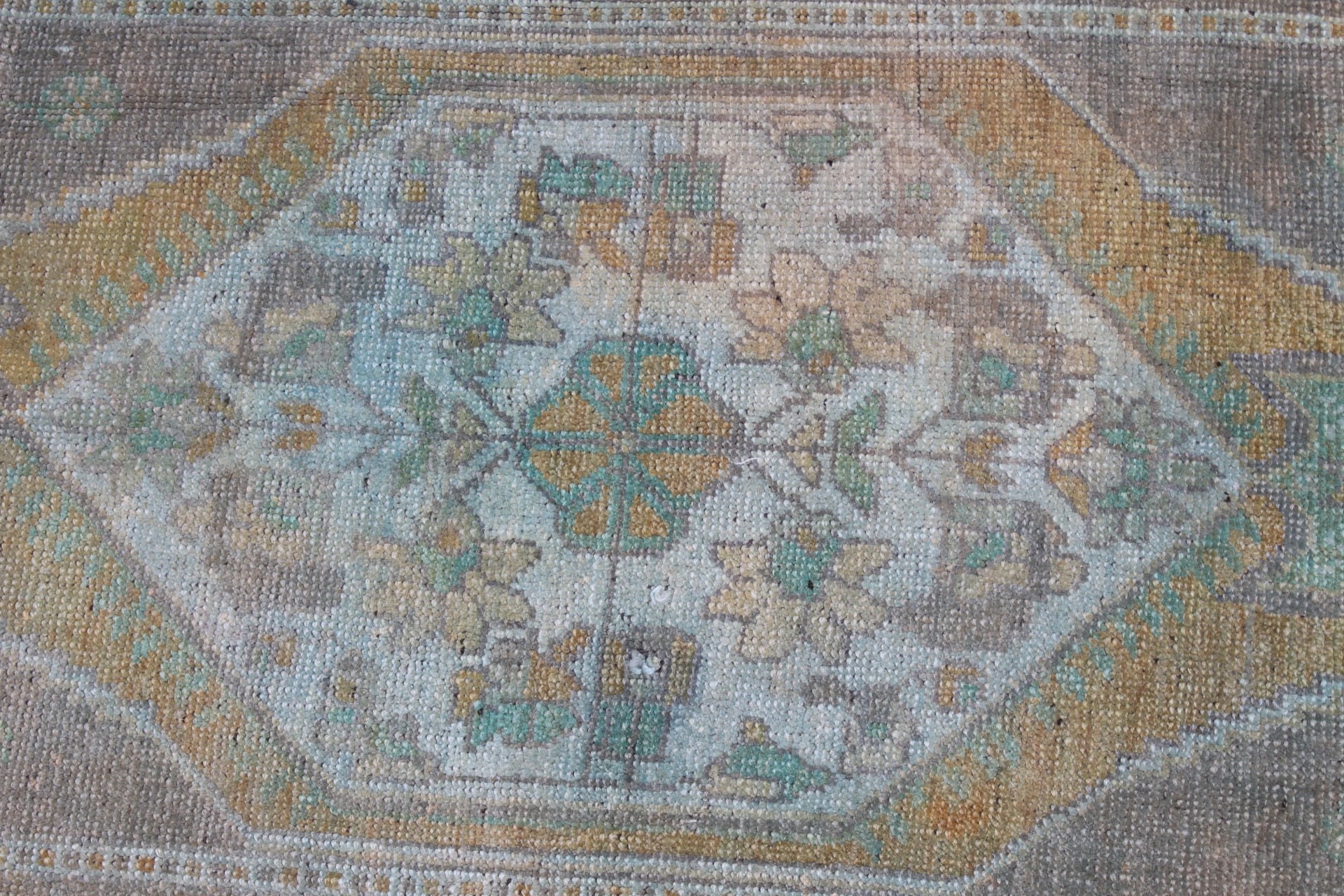 Türk Halısı, Duvara Asmak için Halılar, Soğuk Halı, Yatak Odası Halısı, 1,7x4,3 ft Küçük Halı, Kapı Paspası Halısı, Vintage Halı, Yeşil Anadolu Halısı, Aztek Halıları