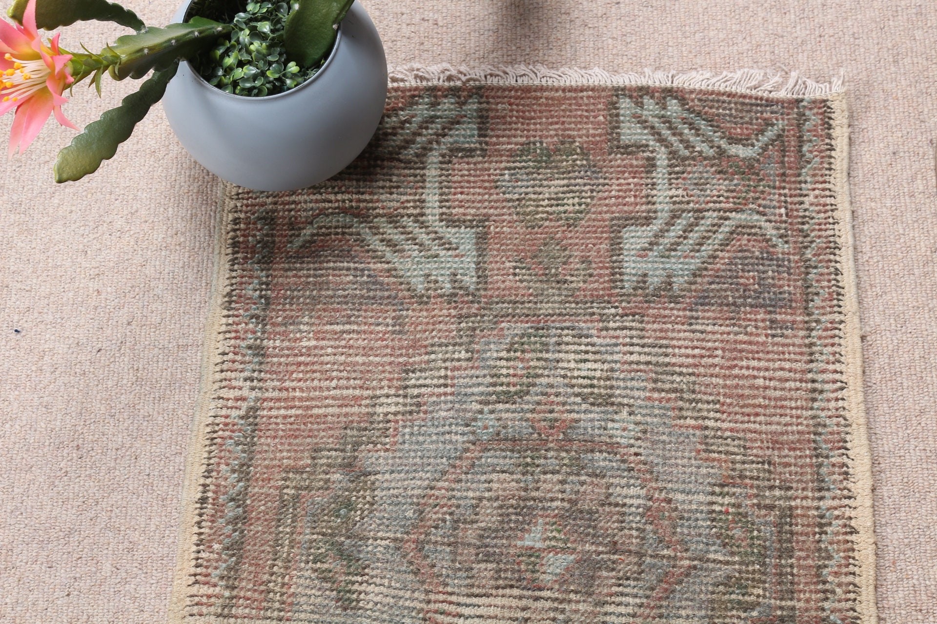 Floor Rug, Flatweave Rug, Brown Home Decor Rug, Vintage Rug, Kitchen Rug, 1.8x2.9 ft Small Rugs, Bedroom Rugs, Turkish Rug, Antique Rugs