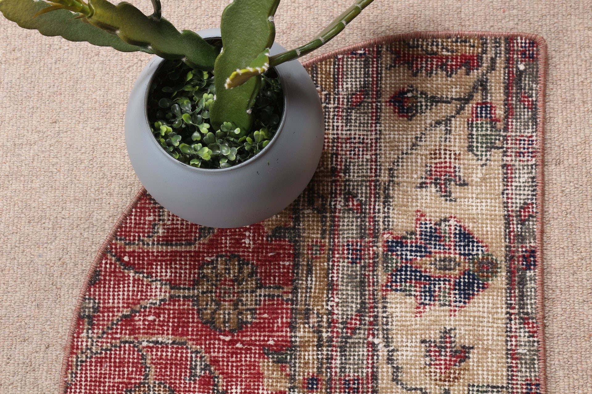 Türk Halısı, Vintage Halılar, Antika Halılar, Banyo Halıları, Kırmızı Ev Dekor Halısı, 1.5x2.5 ft Küçük Halılar, Paspas Halısı, Fas Halısı, Eski Halı