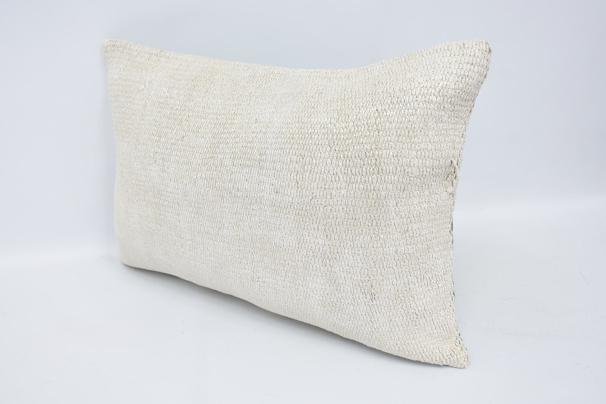 Boho Pillow Sham Cover, Home Decor Pillow, Aztec Pillow Case, Muted Pillow, 16"x24" White Pillow Cover, Kilim Pillow Cover