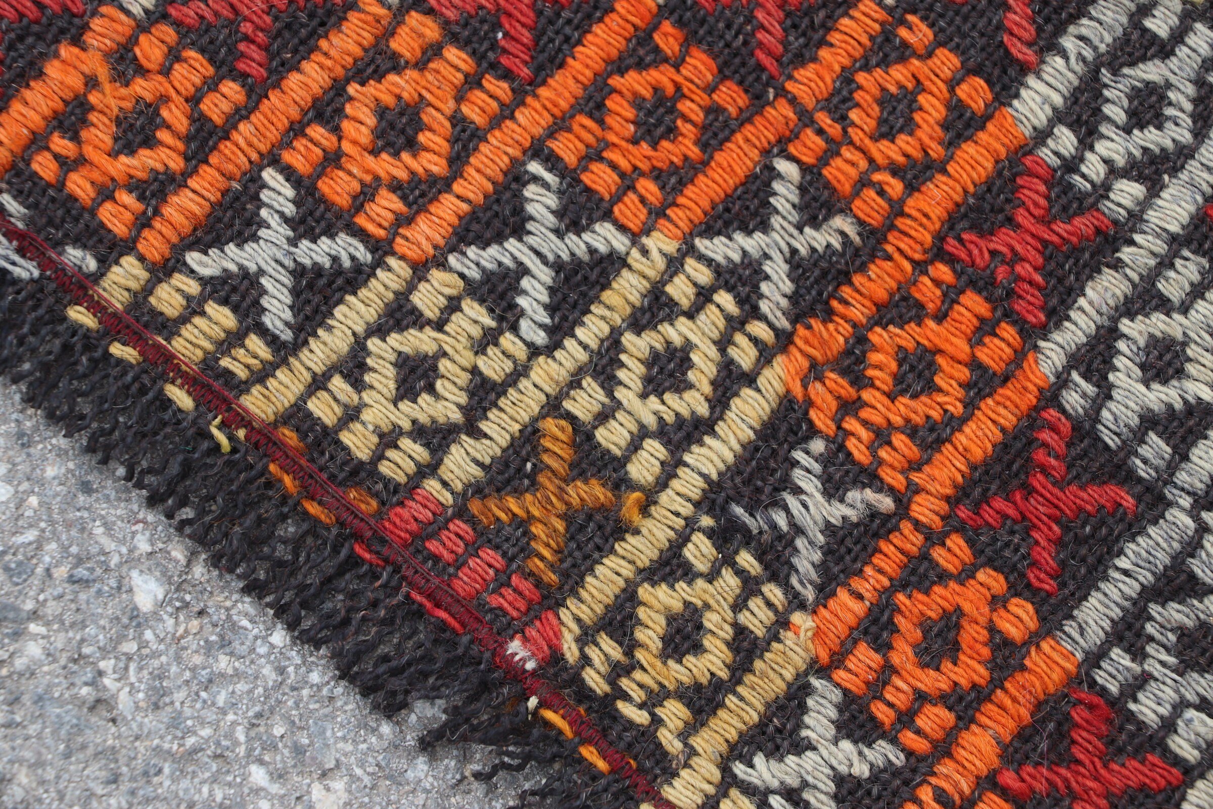 Özel Halı, Mutfak Halısı, Vintage Halı, Kırmızı Yün Halı, Türk Halısı, Kilim, Ev Dekorasyonu Halısı, Koridor Halıları, 4.1x10.6 ft Koşucu Halıları, Merdiven Halıları