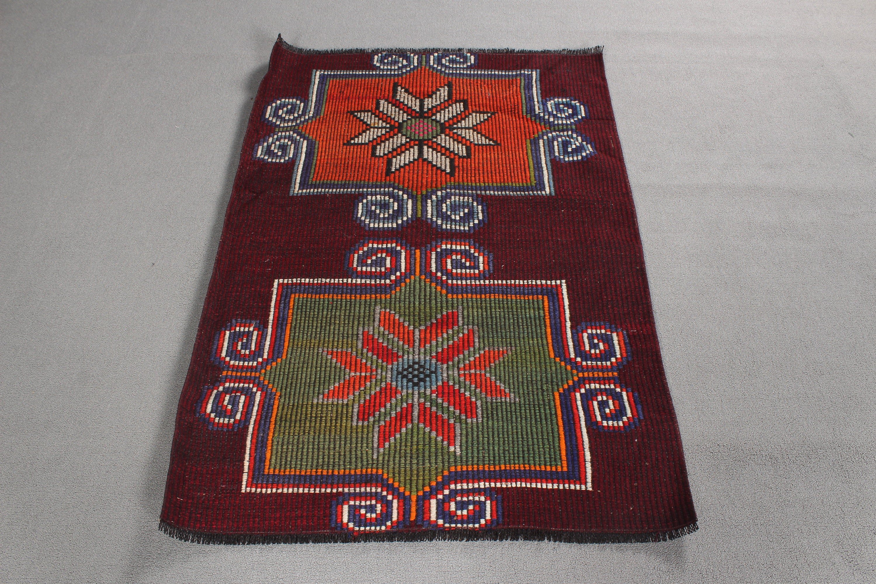 Türk Halıları, Yer Halısı, Geometrik Halılar, Giriş Halıları, Araba Paspas Halısı, Mor Yatak Odası Halısı, Vintage Halı, 3x4.3 ft Küçük Halılar, Kilim