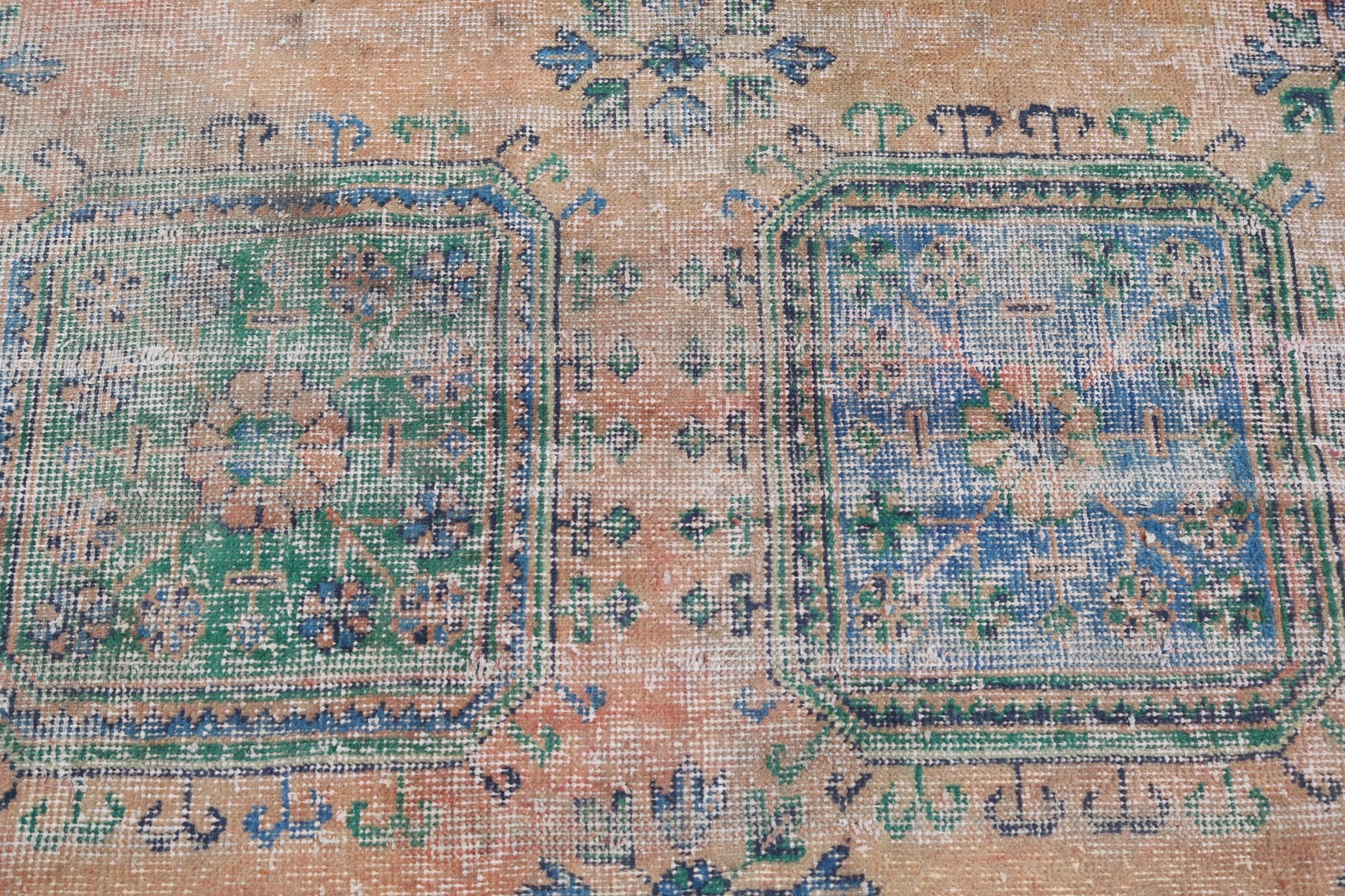 Boho Halı, 2.7x4.8 ft Küçük Halı, Vintage Halılar, Türk Halıları, Mutfak Halısı, Araba Paspas Halıları, Duvara Asılı Halılar, Oryantal Halı, Turuncu Mutfak Halıları