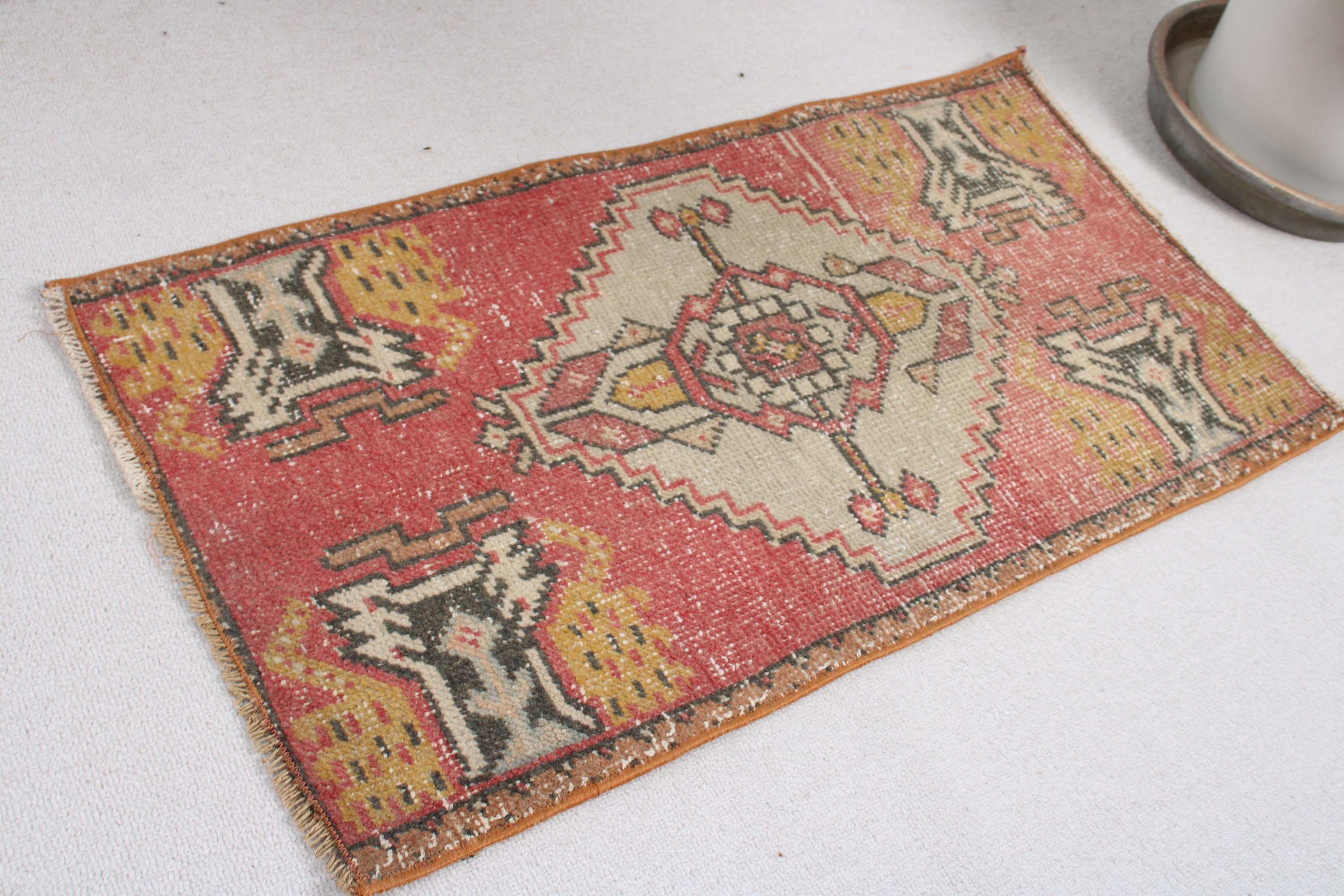 Small Area Rugs, Vintage Rugs, Oriental Rug, Car Mat Rug, Red  1.6x3 ft Small Rugs, Anatolian Rug, Tribal Rug, Turkish Rugs