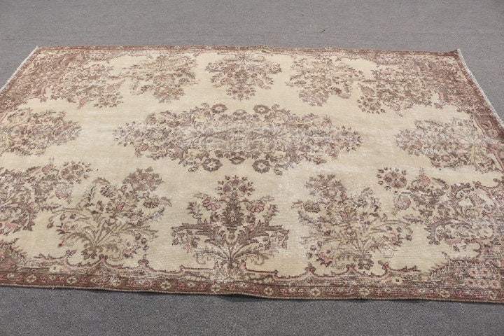 Anadolu Halısı, Vintage Halı, 5.6x8.9 ft Büyük Halılar, Yemek Odası Halısı, Yeşil Yatak Odası Halıları, Havalı Halılar, Yurt Halıları, Oturma Odası Halısı, Türk Halıları