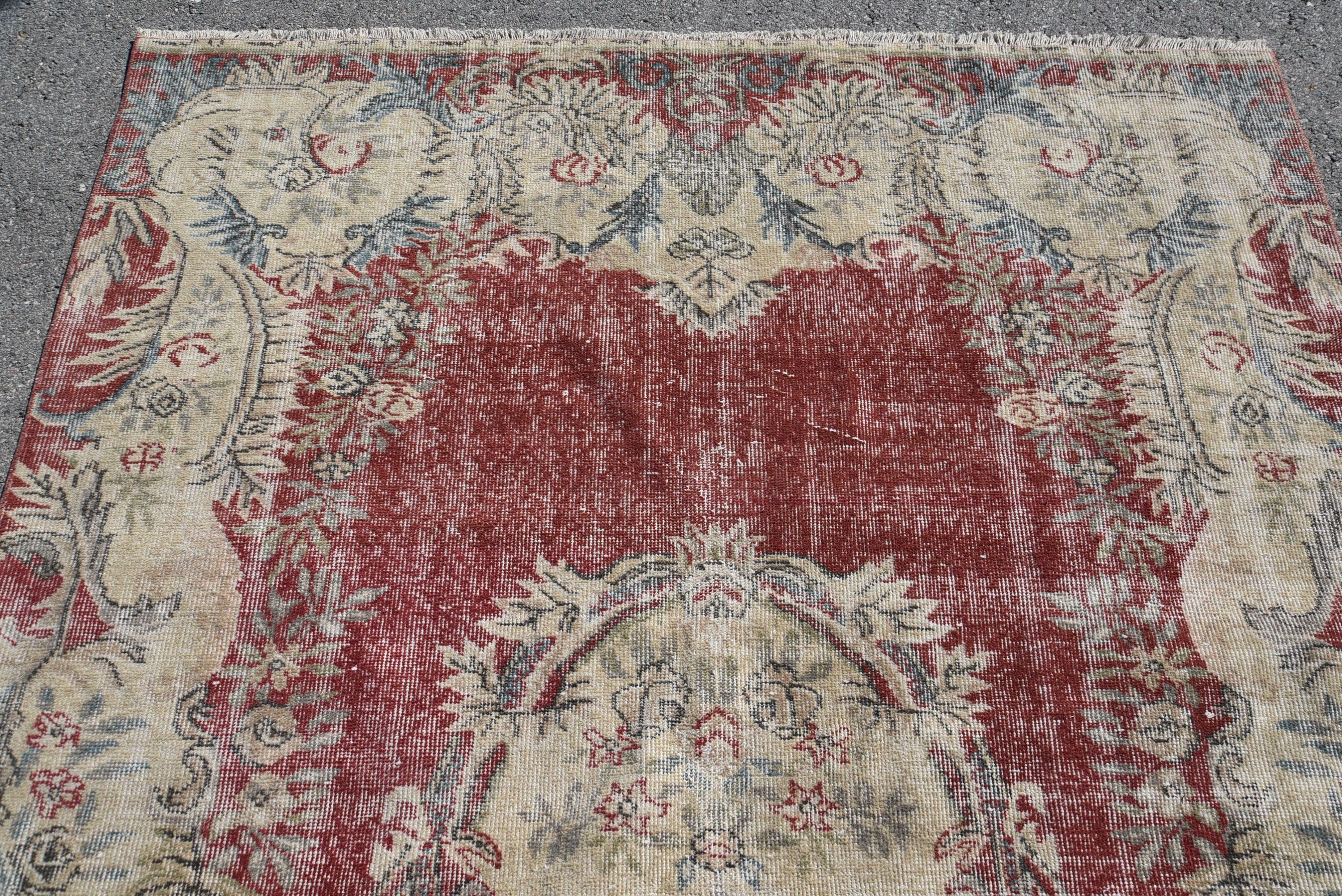 Oturma Odası Halıları, 5.7x9.4 ft Büyük Halı, Harika Halılar, Sevimli Halı, Antika Halı, Türk Halıları, Vintage Halı, Yemek Odası Halısı, Yemek Odası Halıları